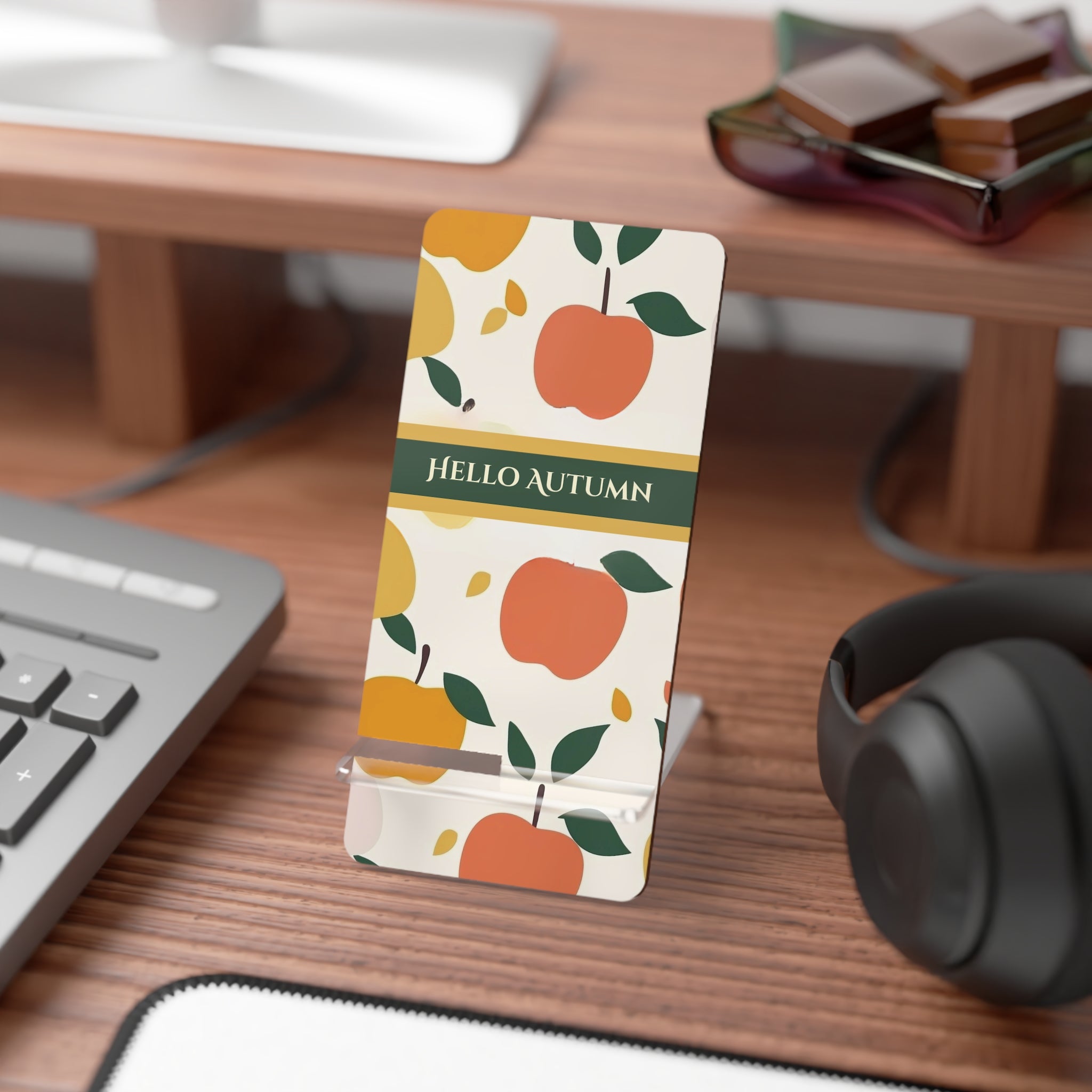 Phone Stand - Hello Autumn Design