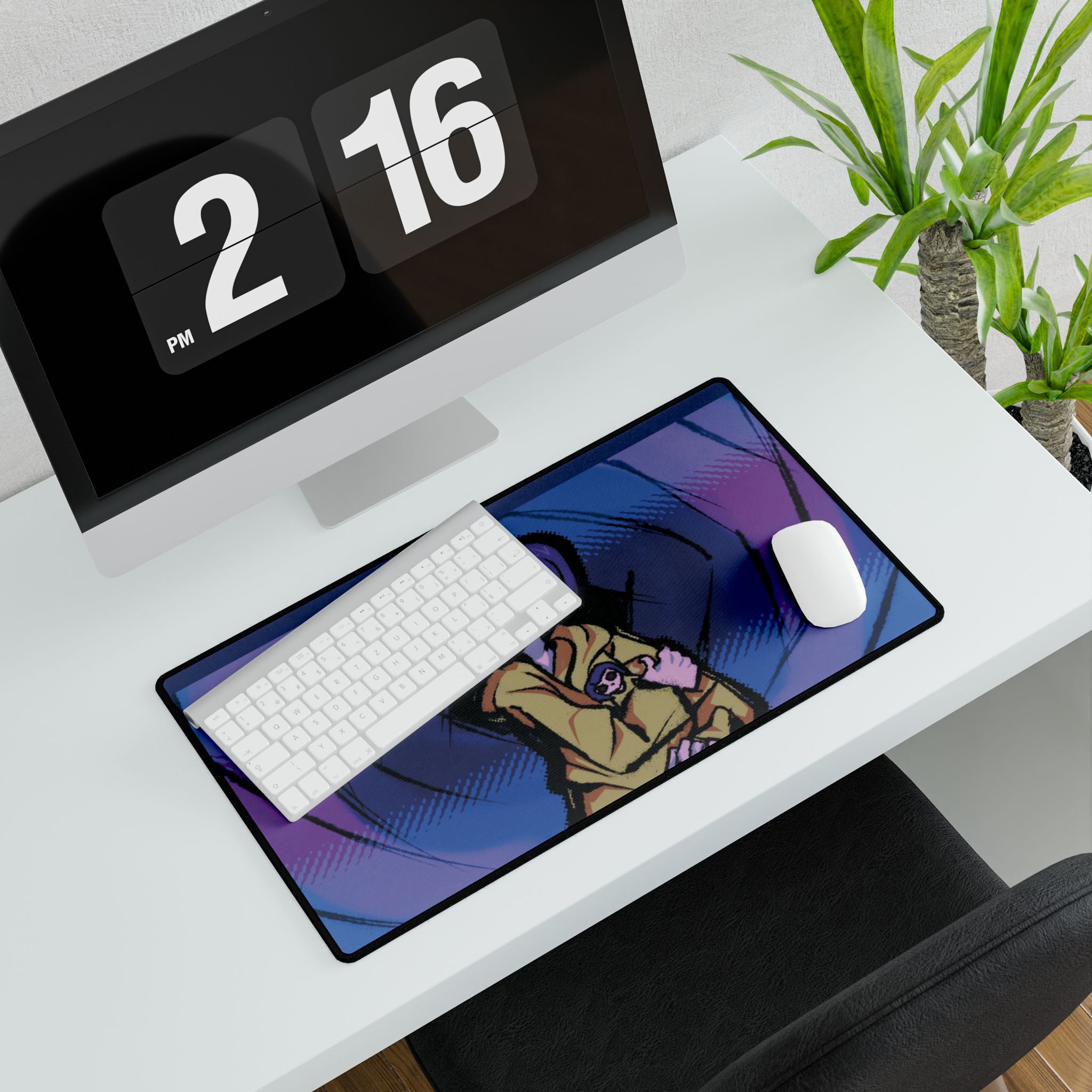 Desk Mats, Coraline Inspired Hand Drawn Design, Unique Desk Pad, Office Decor, Mouse Pad, Desk Accessories