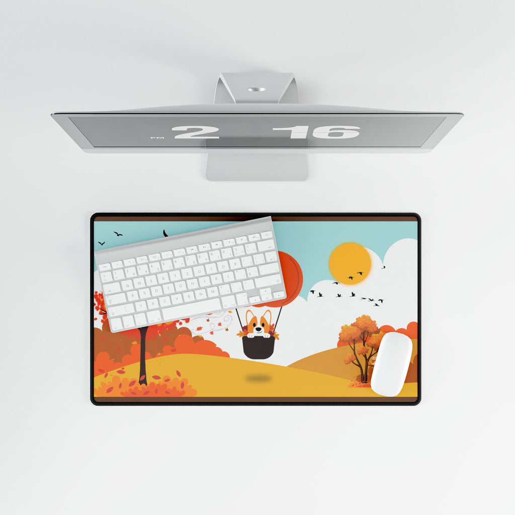 Desk Mat - Pumpkin Balloon Ride