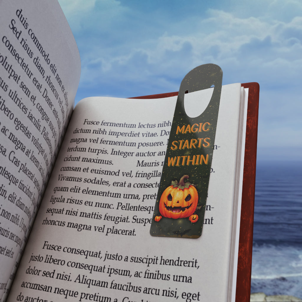 Bookmark, Pumpkin Magic Starts Within