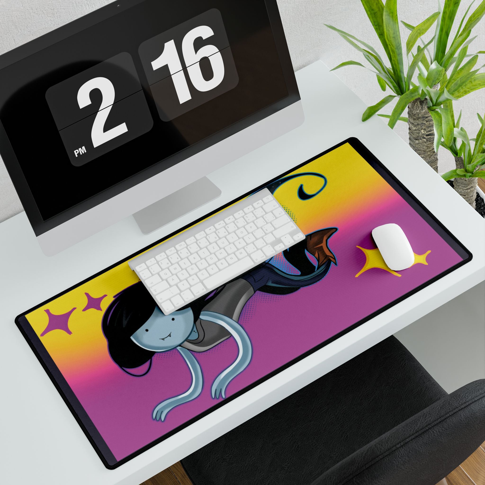 Desk Mats, Marceline the Vampire Queen Midnight Groove