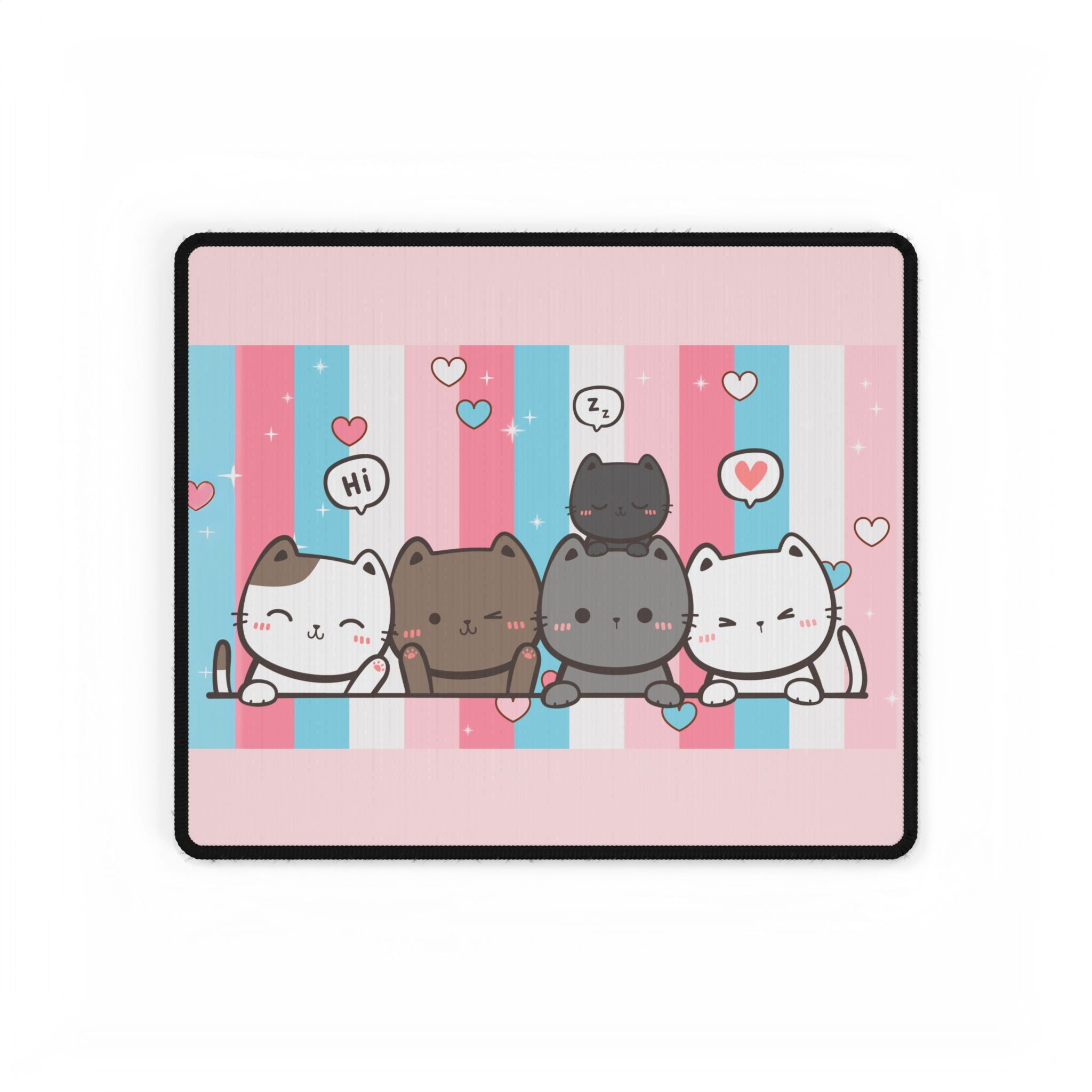 Desk Mats - Sweetheart Kitties Design