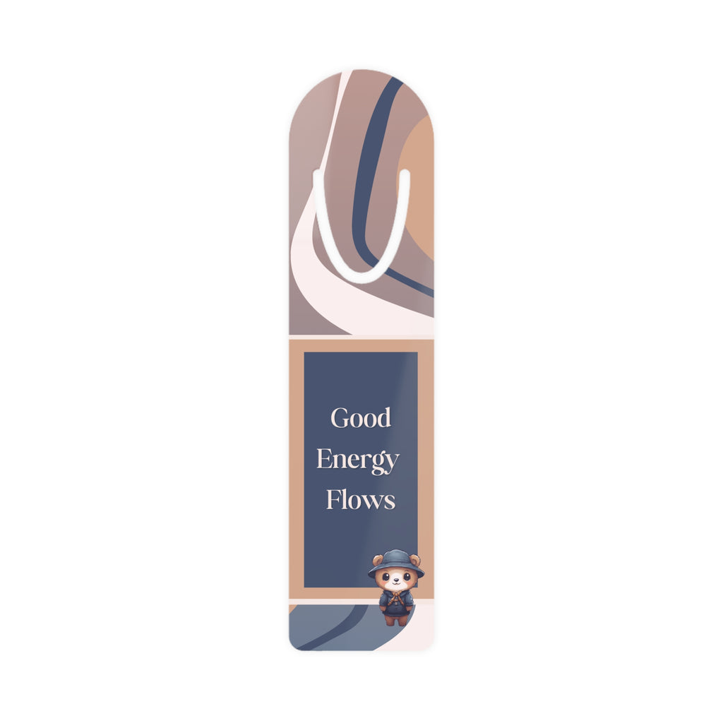 Bookmark, Positive Energy Flow, Inspirational Bookmark