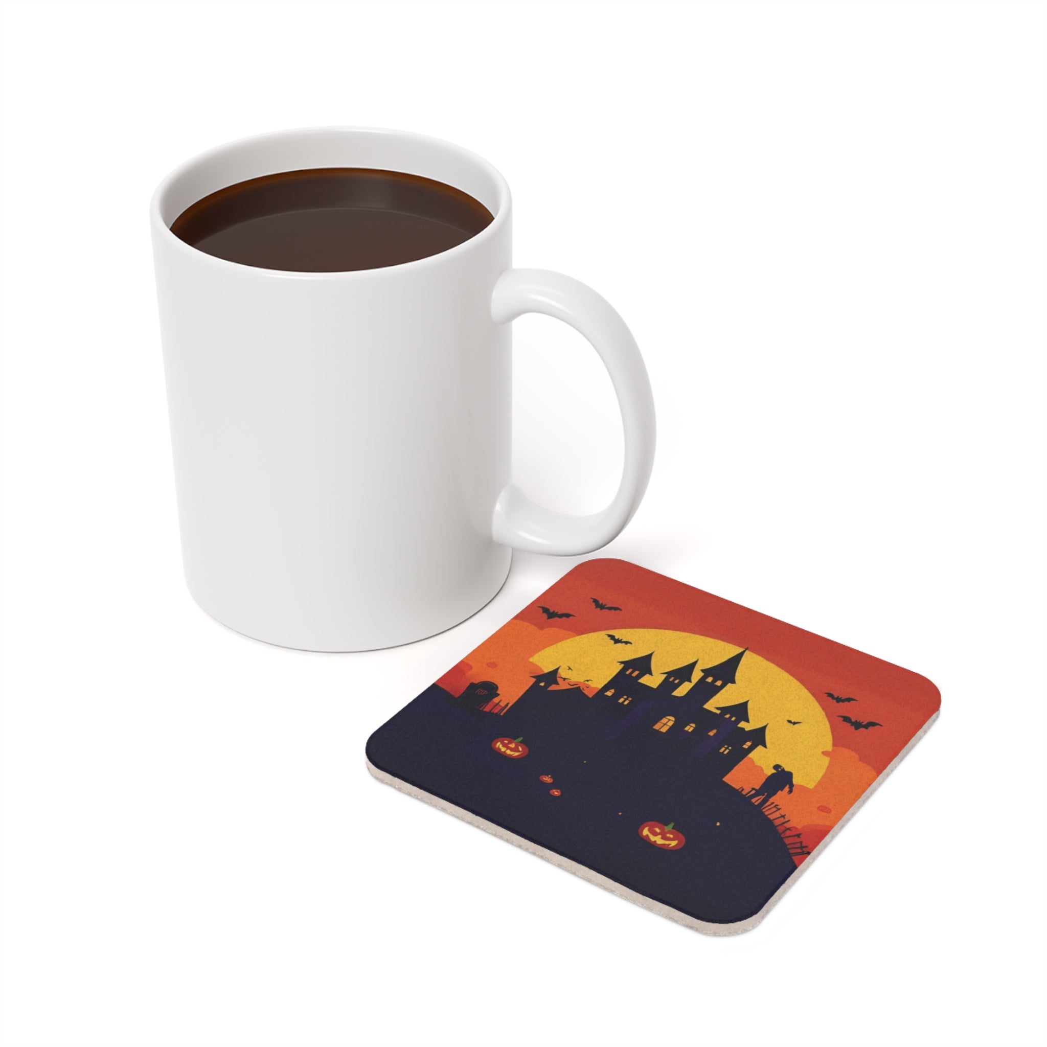 Coaster Set Haunted Nightfall Design