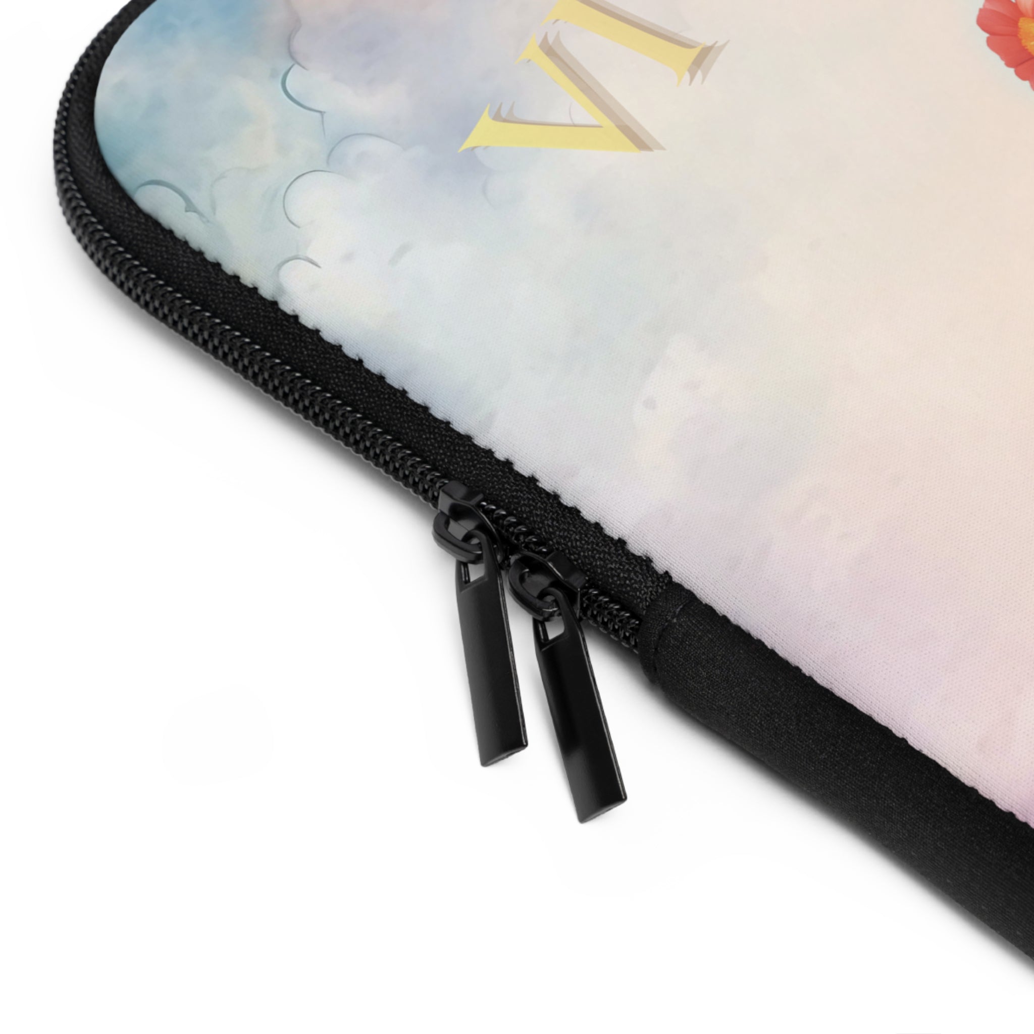 Boho Laptop Sleeve, Day of the Dead Skull Design