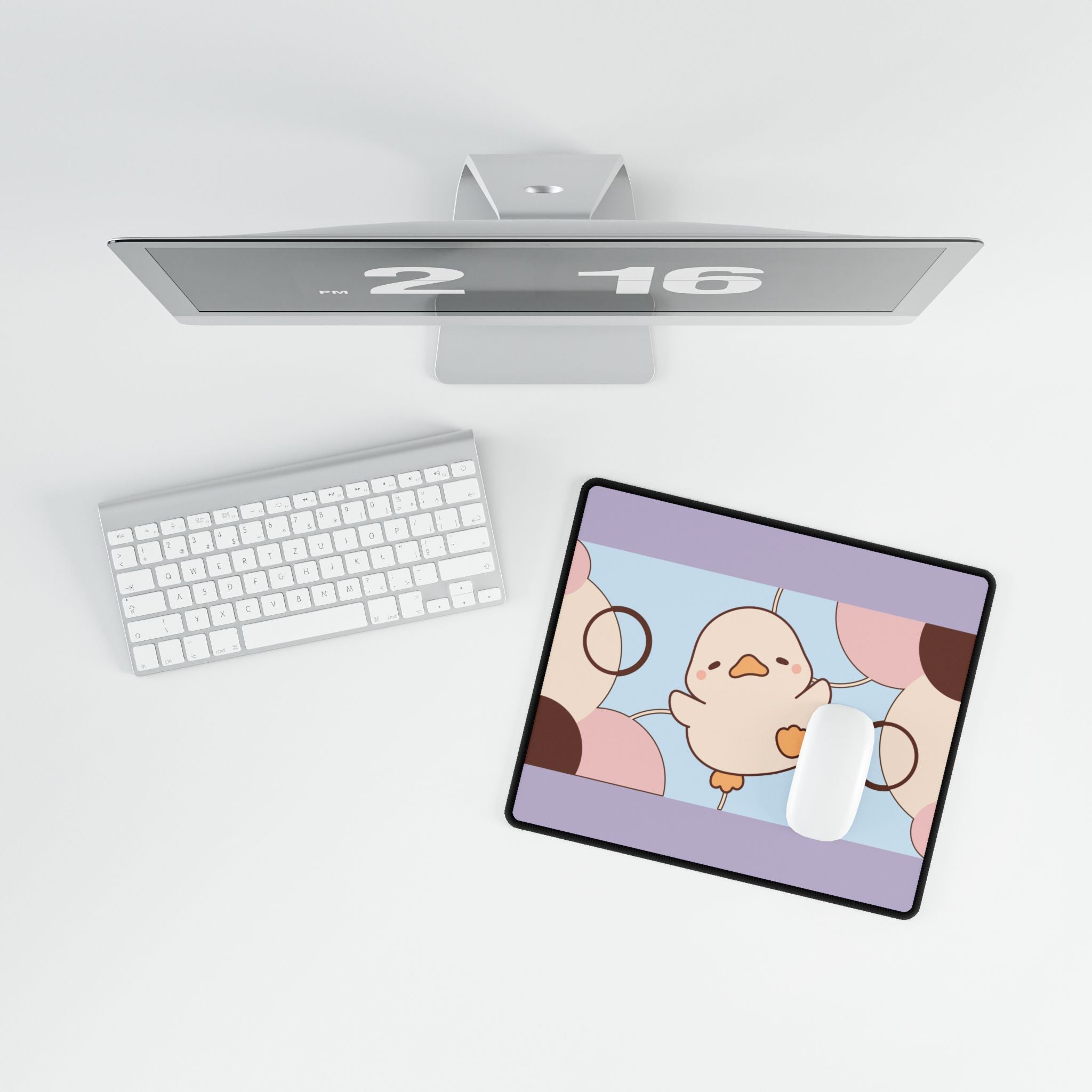 Desk Mats - Sweet Float Balloon Chick Design