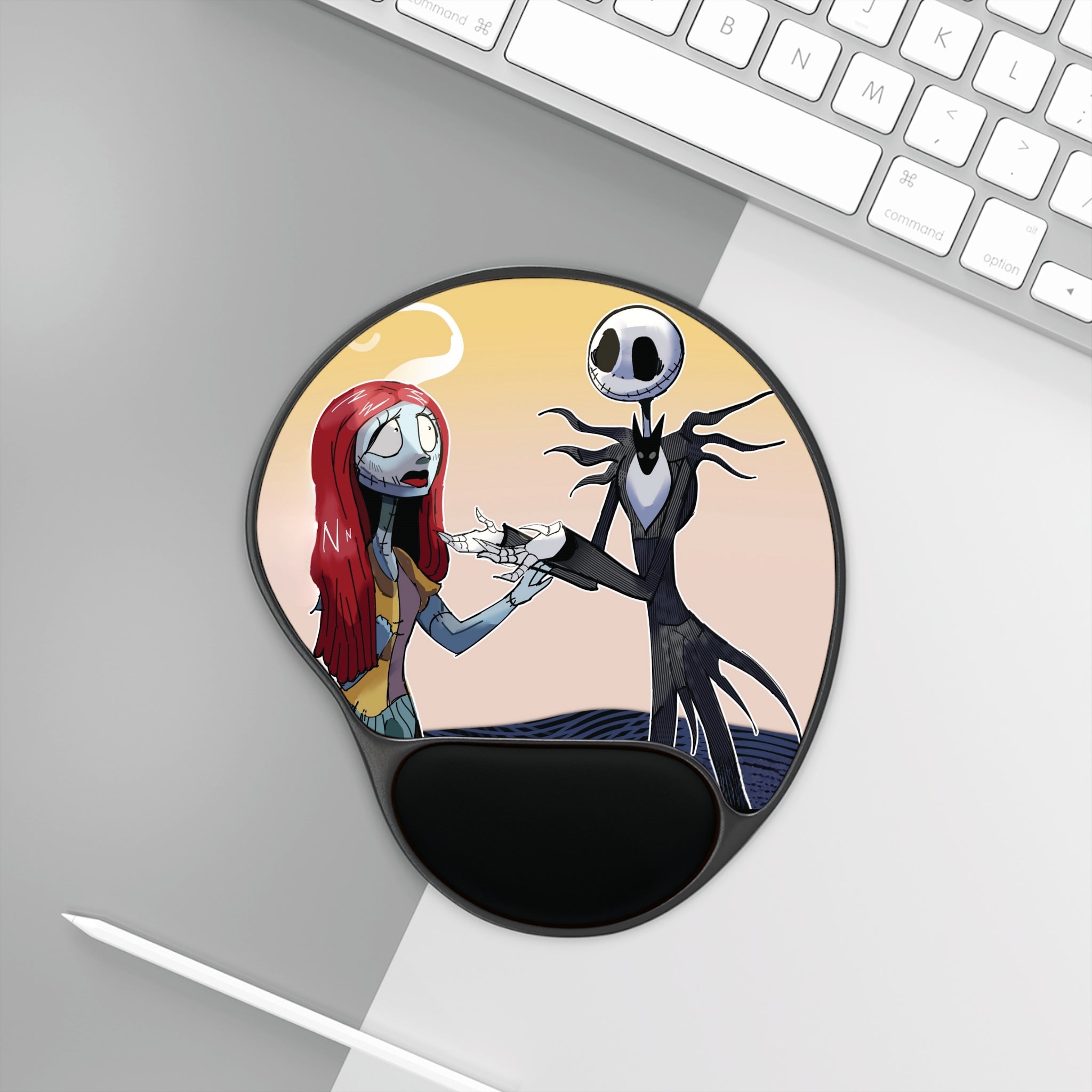 Mouse Pad - Jack and Sally, The Nightmare Before Christmas Design