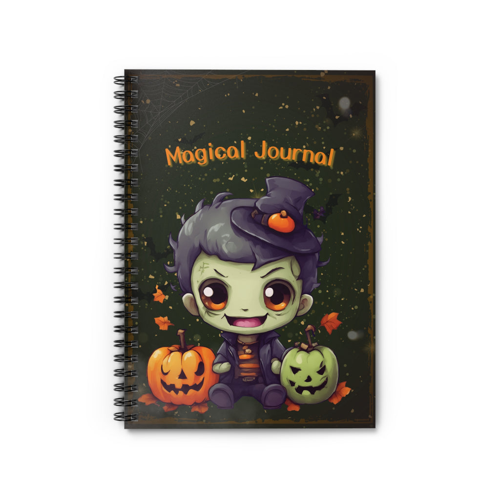 Zombie Magical Journal Spiral Notebook