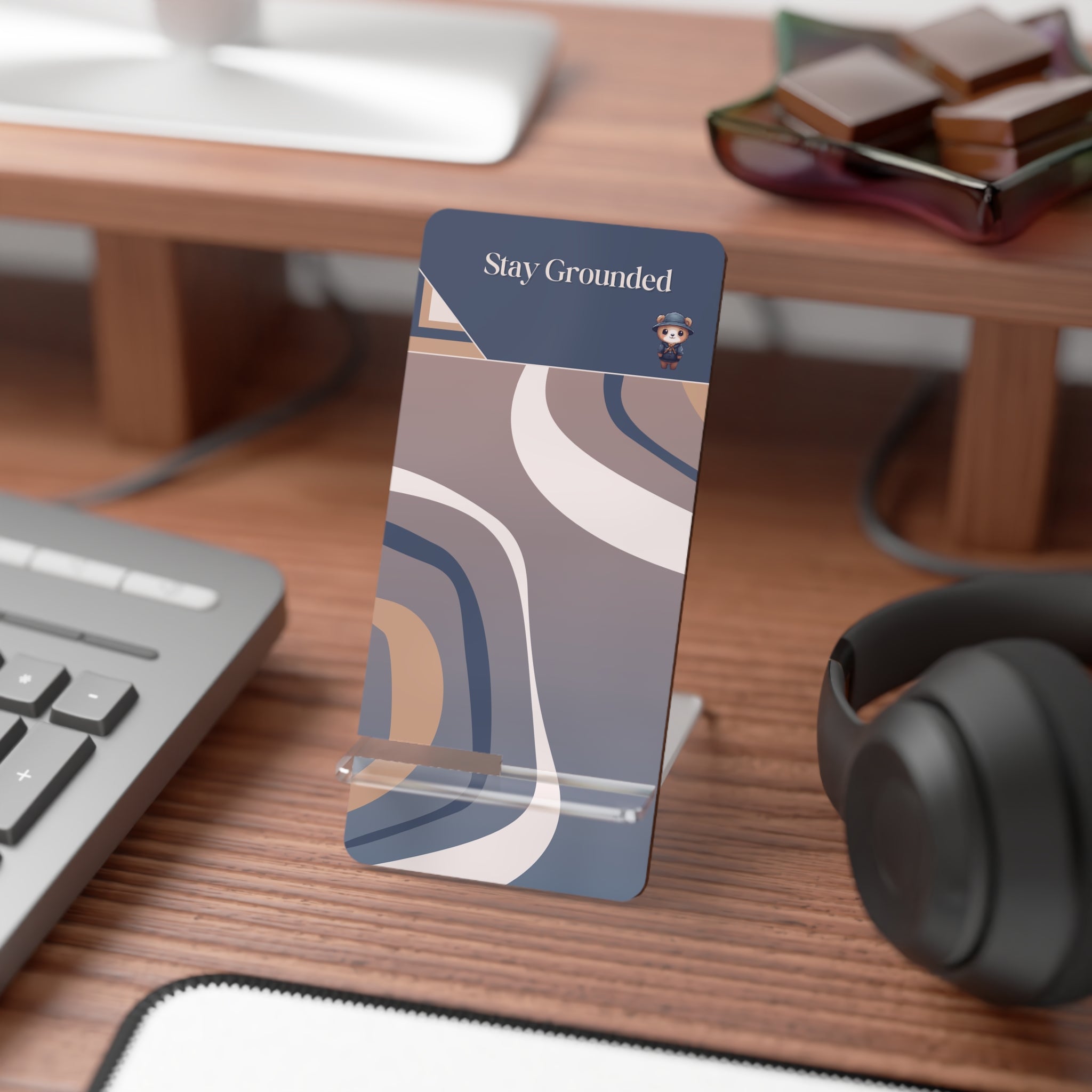 Phone Stand, Stay Grounded, Charging Dock