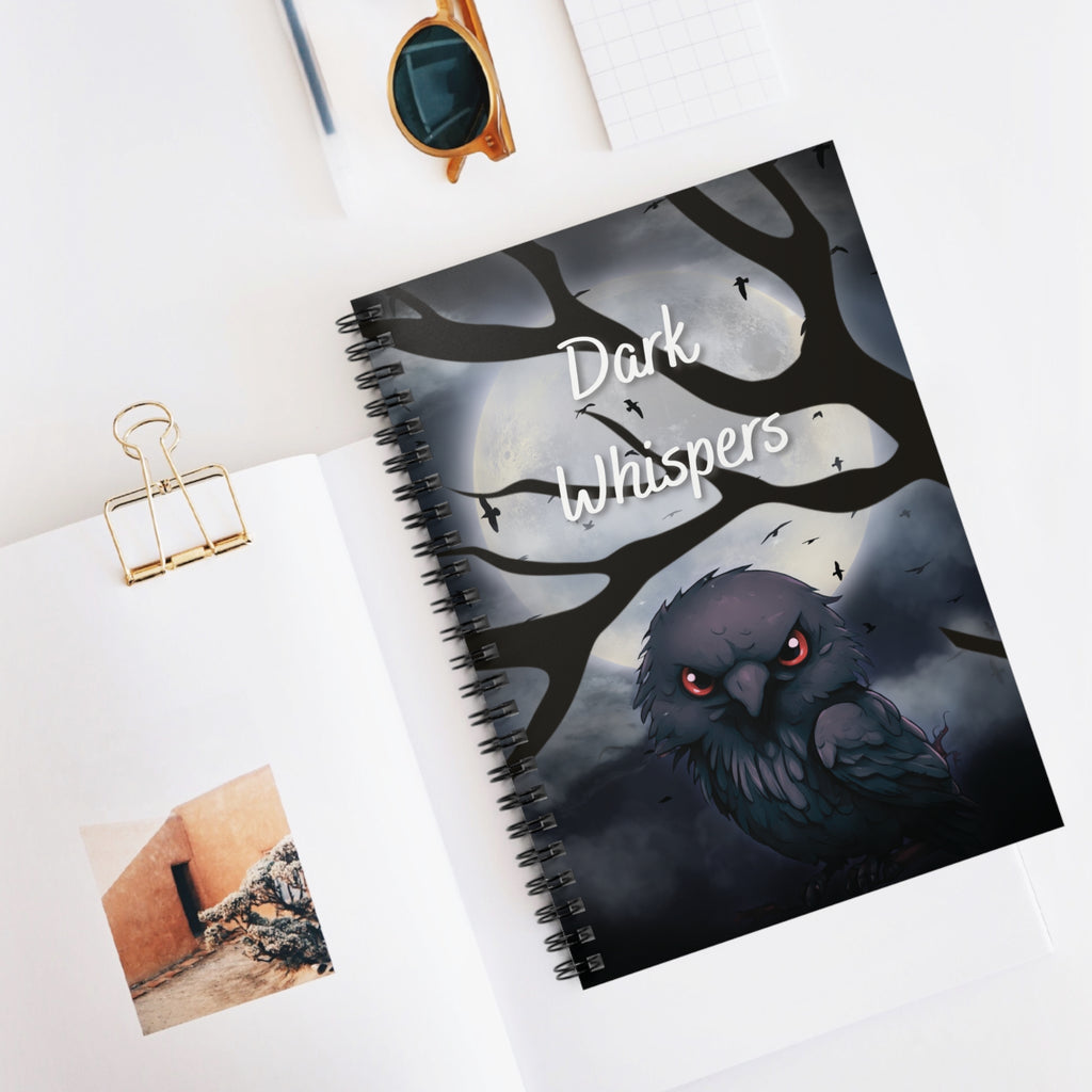 Raven Spiral Notebook - Ruled Line