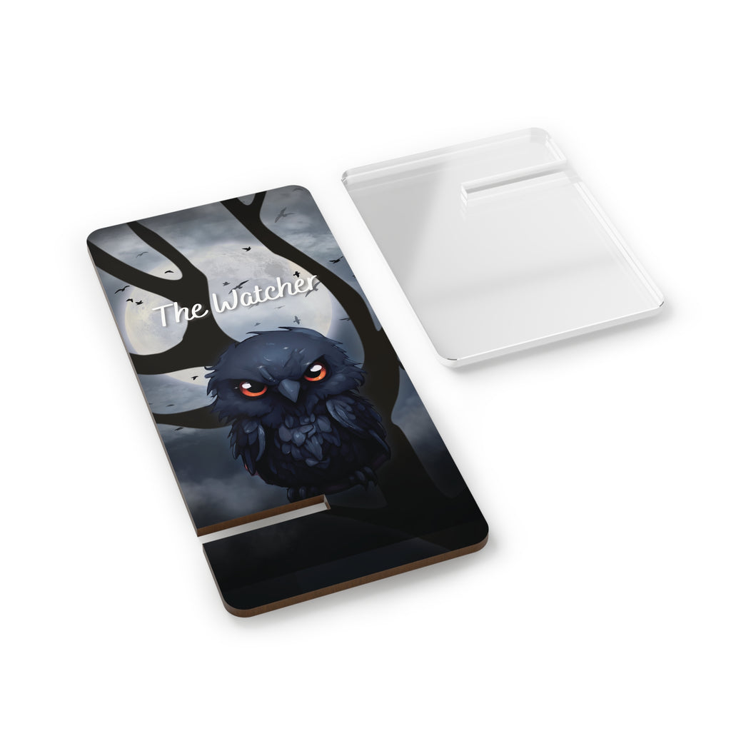 Phone Stand, The Watcher Raven Design