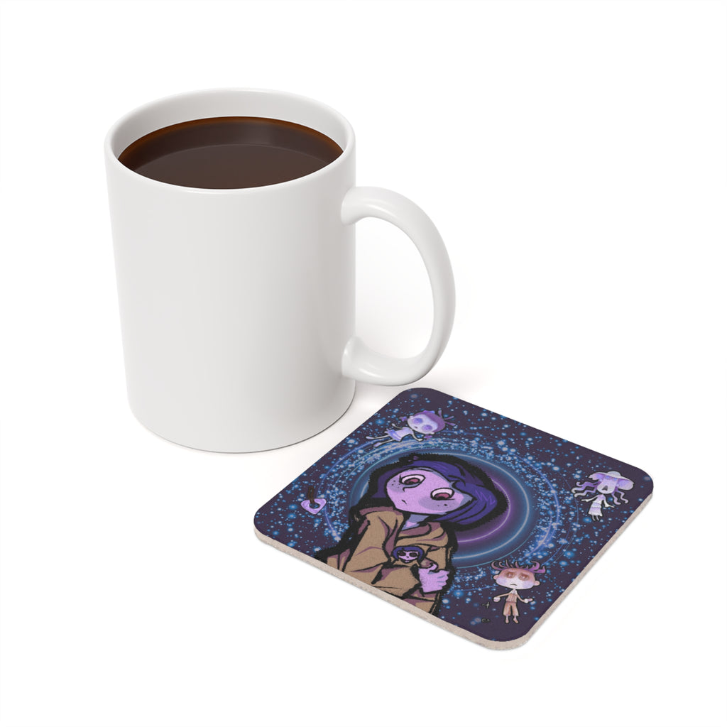 Coaster Set - Coraline-Inspired Design