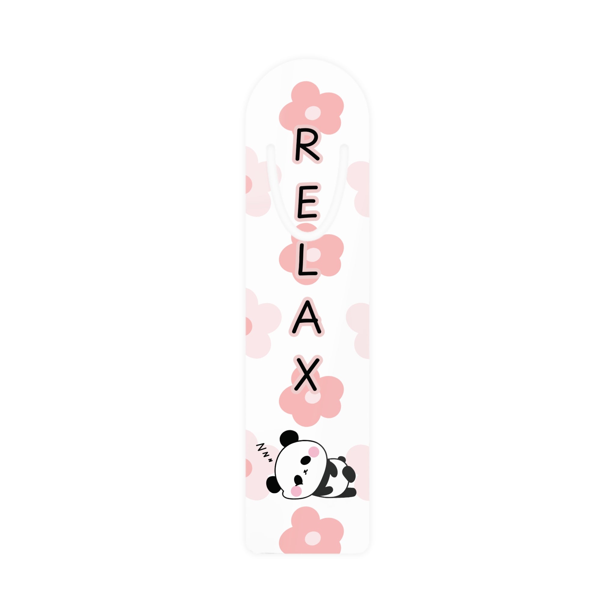 Bookmark, Panda Reading Buddy, Cute Floral Book Marker