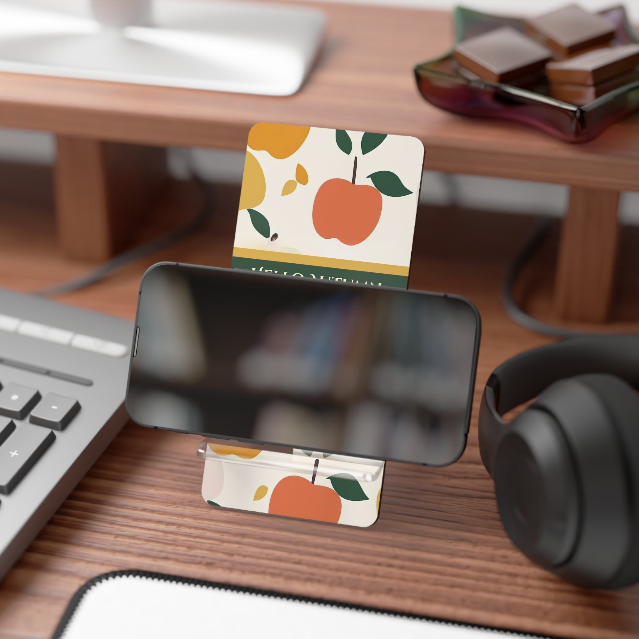 Phone Stand - Hello Autumn Design