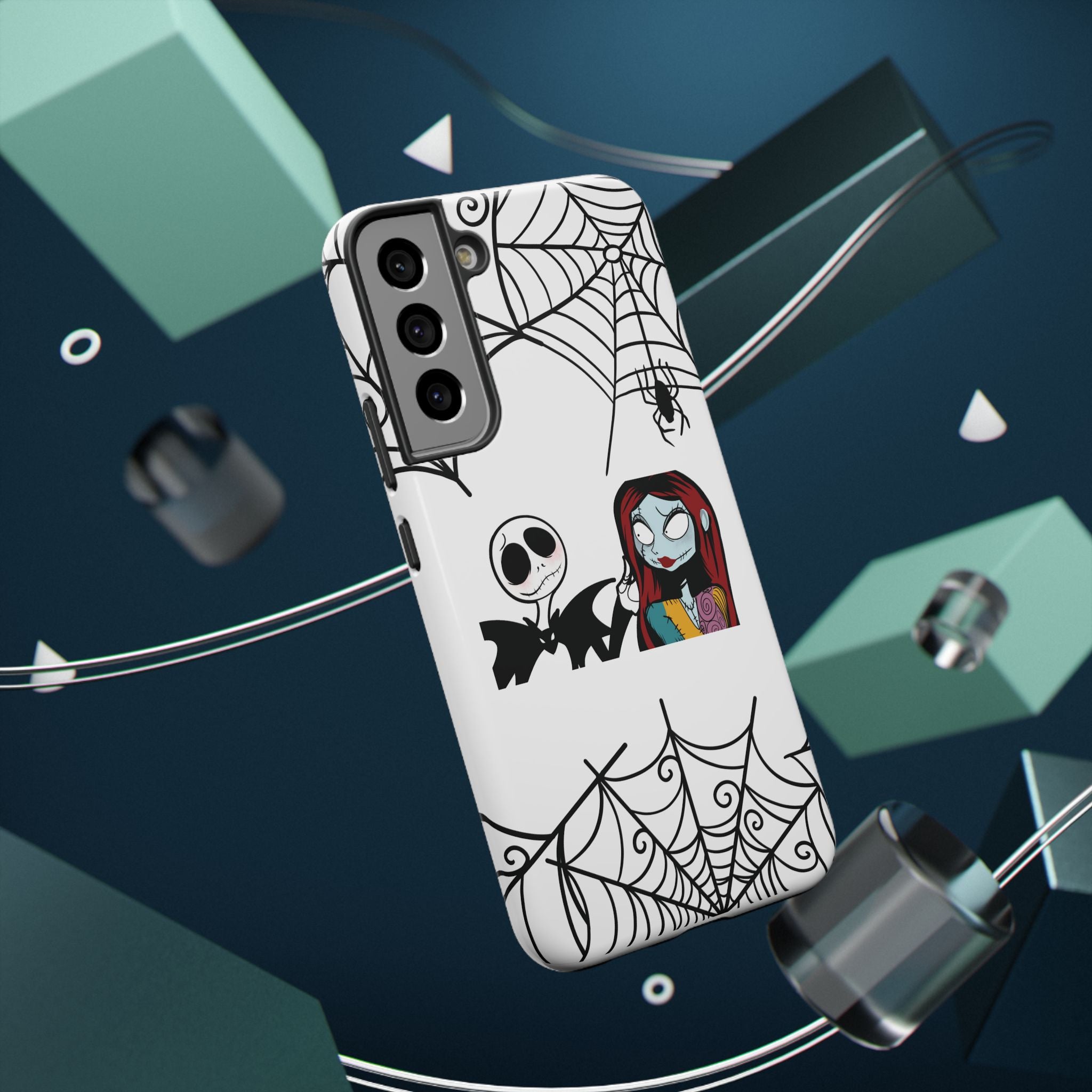 Phone Cases, Nightmare Before Christmas Inspired, Hand Drawn