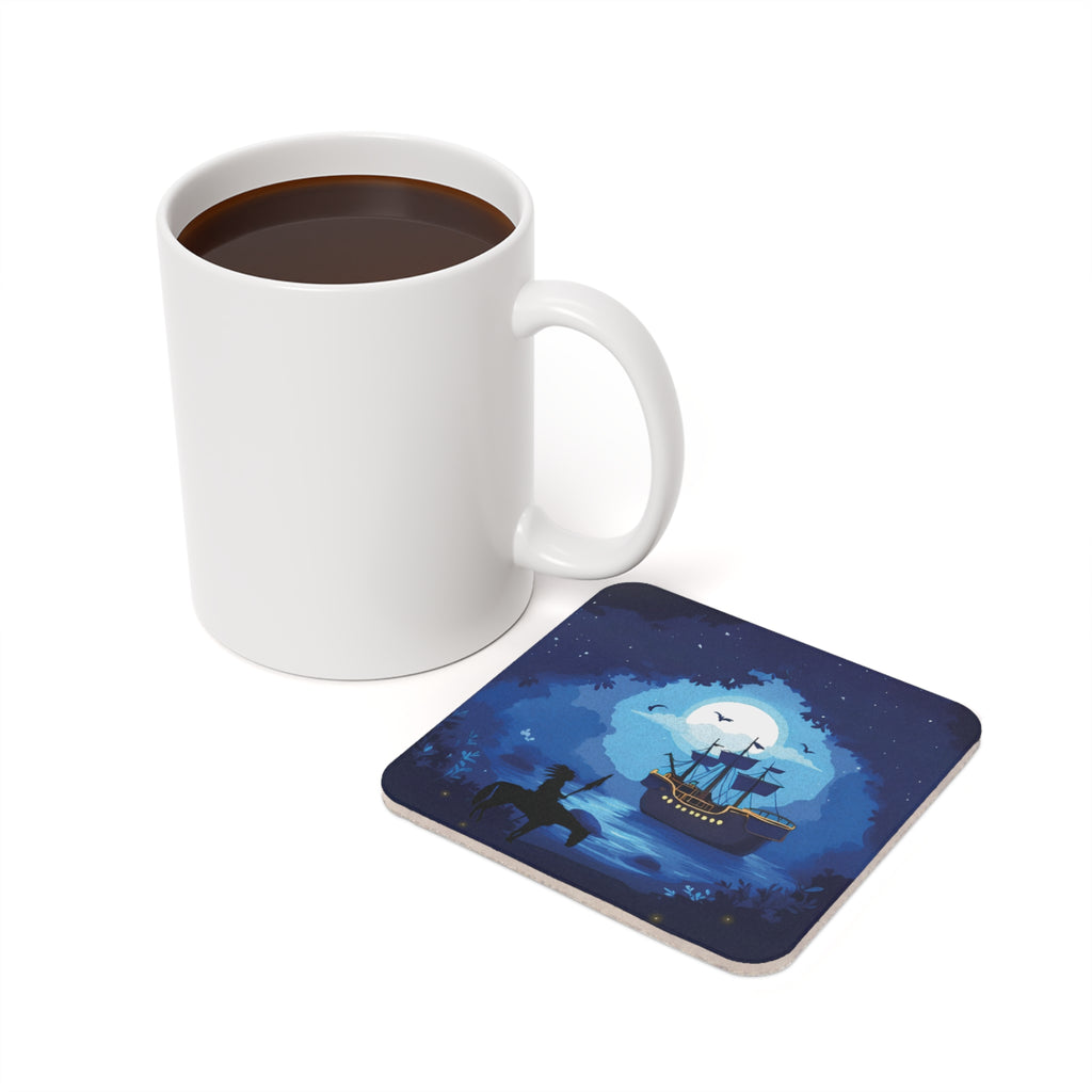 Coaster Set Moonlit Voyage