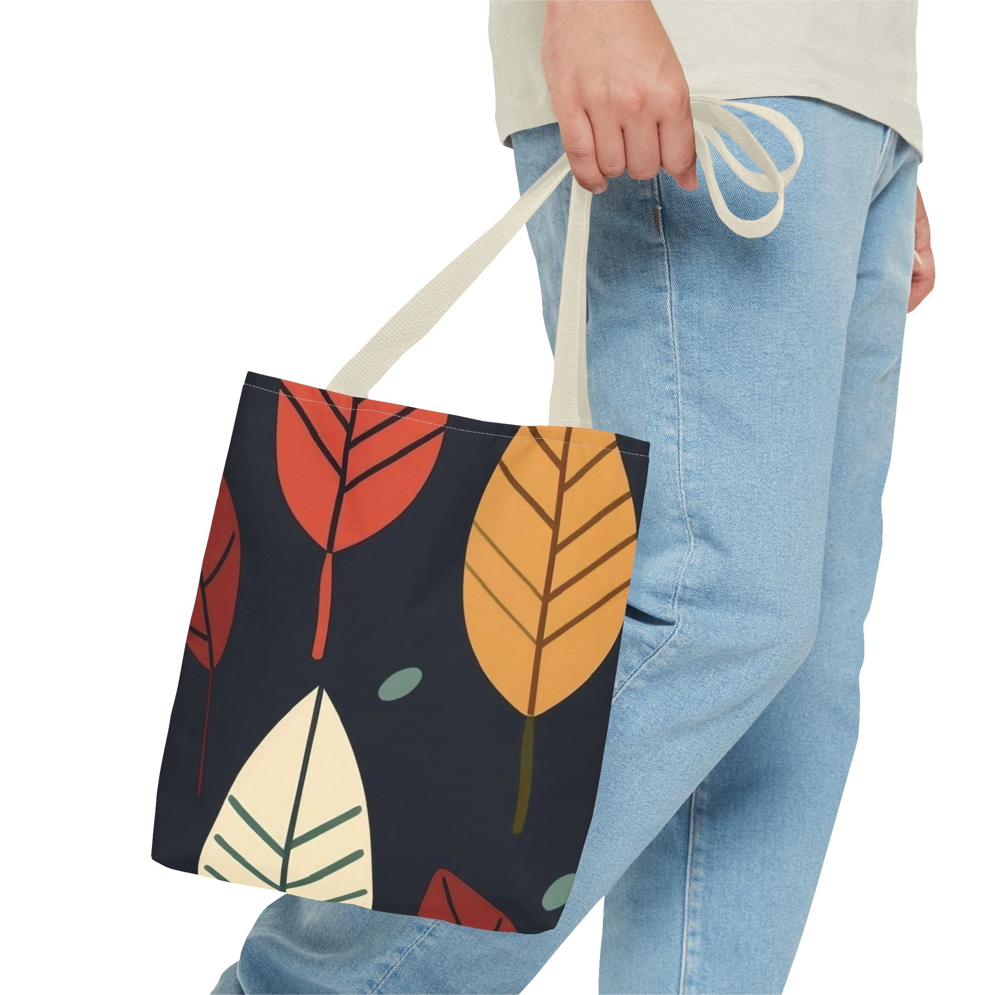 Fall Tote Bag - Autumn Vibes, Harvest Festival, Thanksgiving, Pumpkin Season, Farmers Market Grocery Bag, Reusable Eco-Friendly Tote
