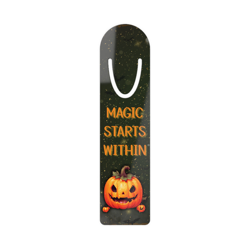 Bookmark, Pumpkin Magic Starts Within
