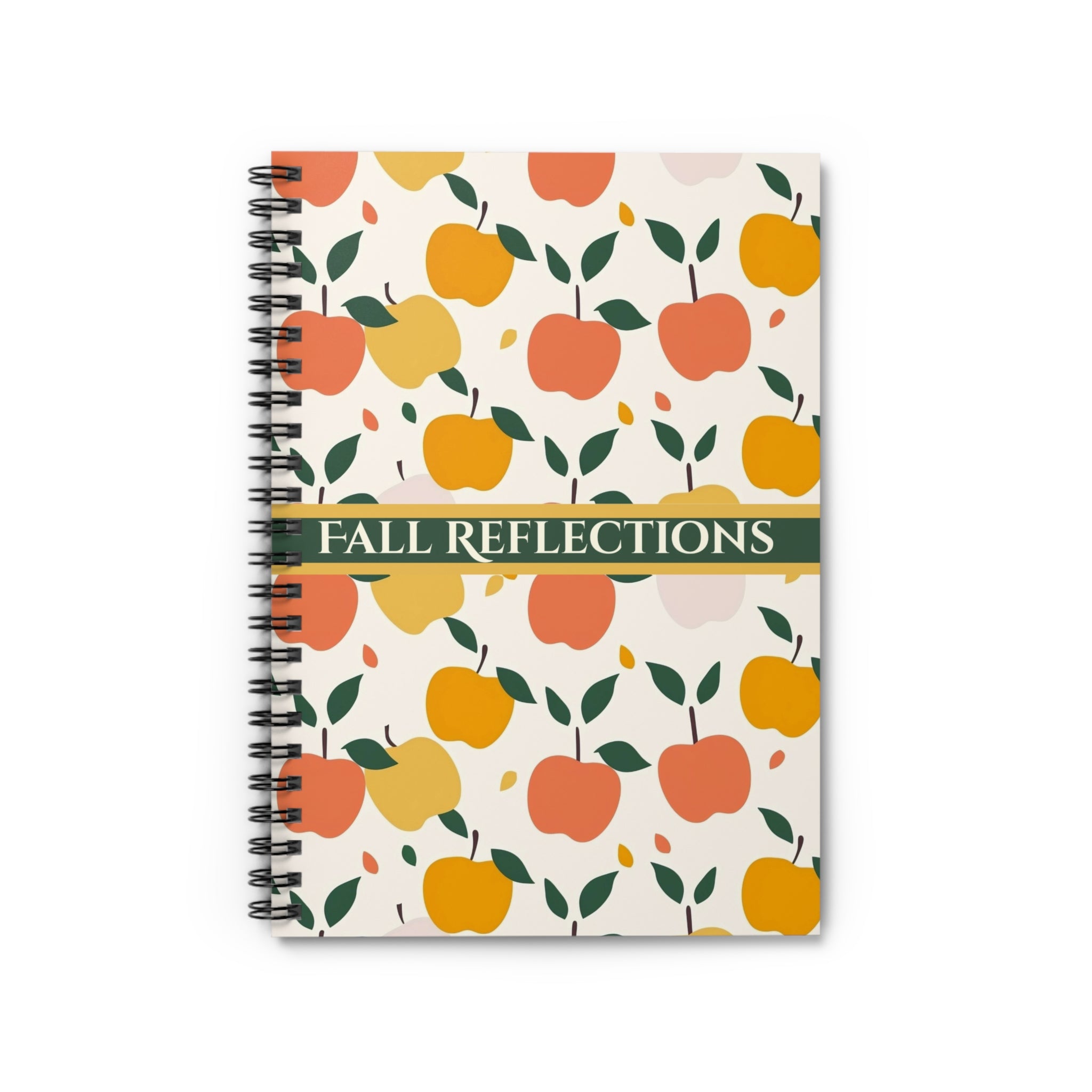 Spiral Notebook - Fall Reflection Ruled Line Journal