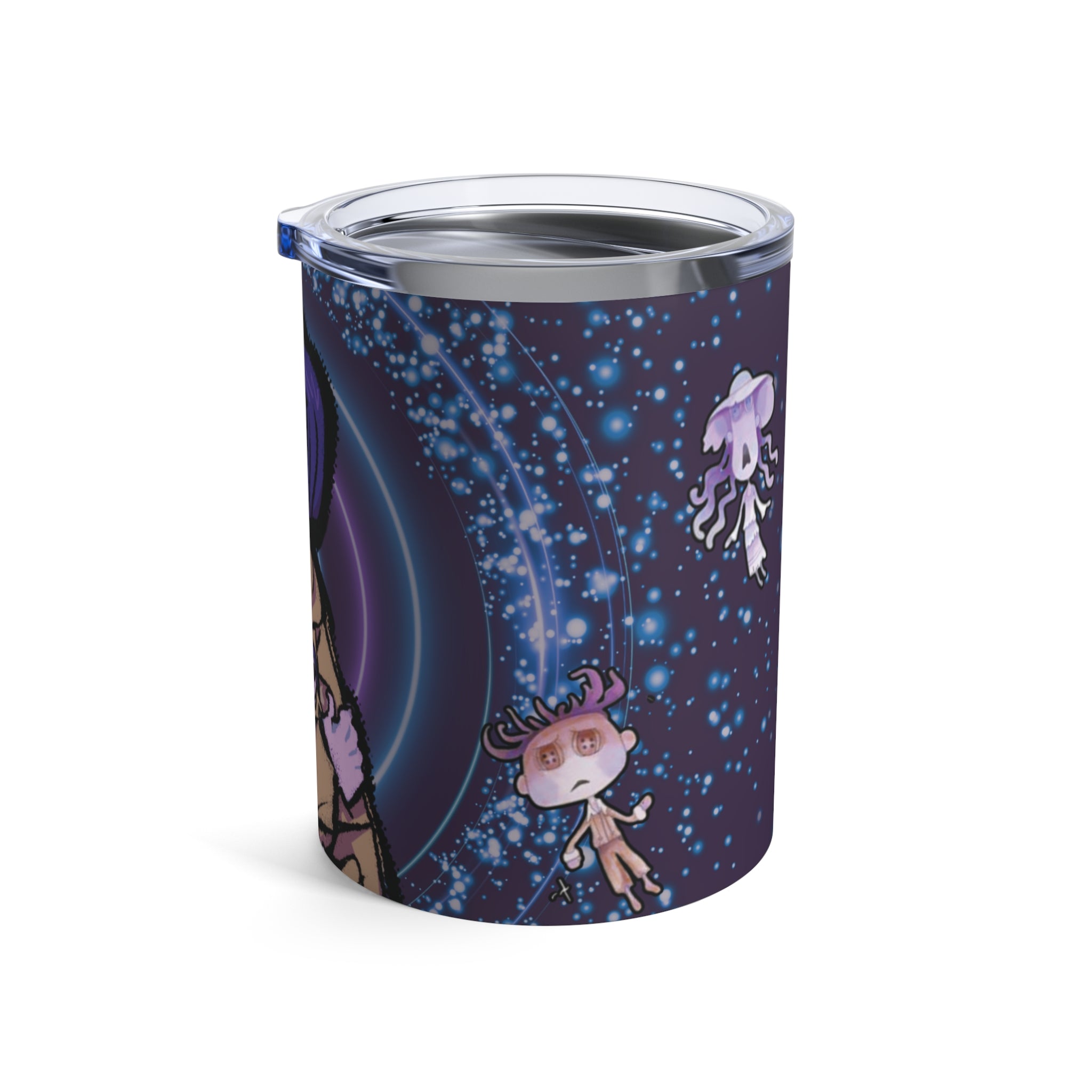 Tumbler 10oz Coraline-Inspired Mug - Unique Drinkware for Fans of the Spooky and Eccentric