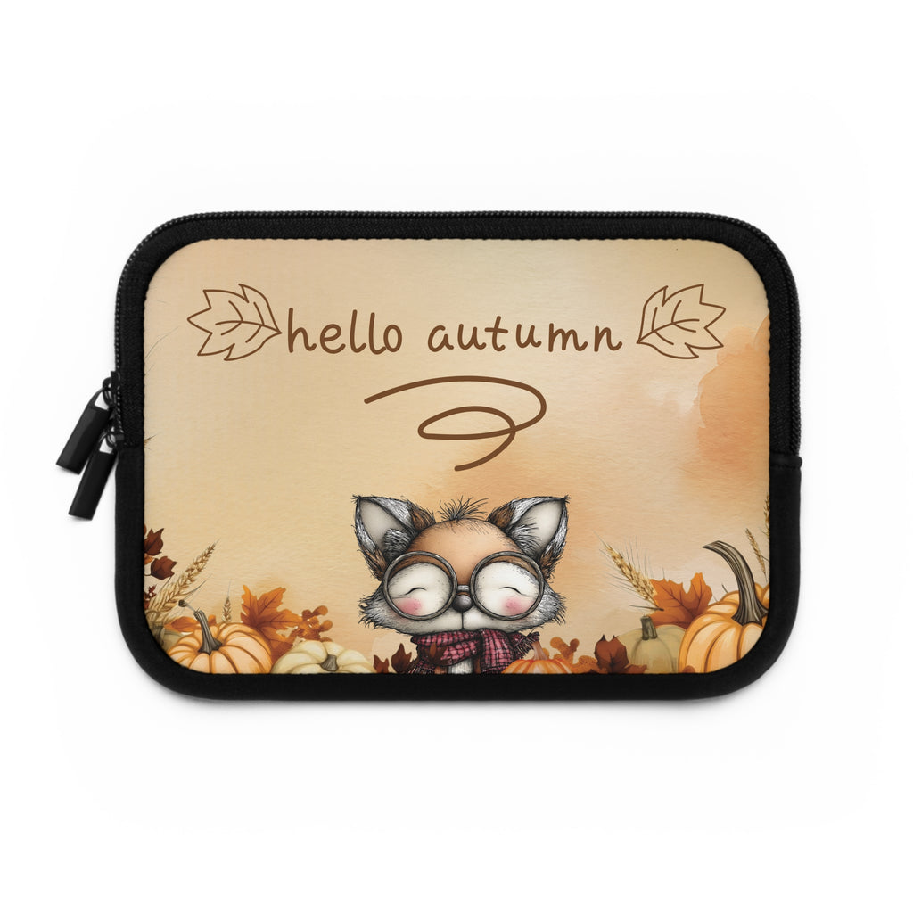 Foxy Laptop Sleeve, Fall Vibes, Autumn Fox