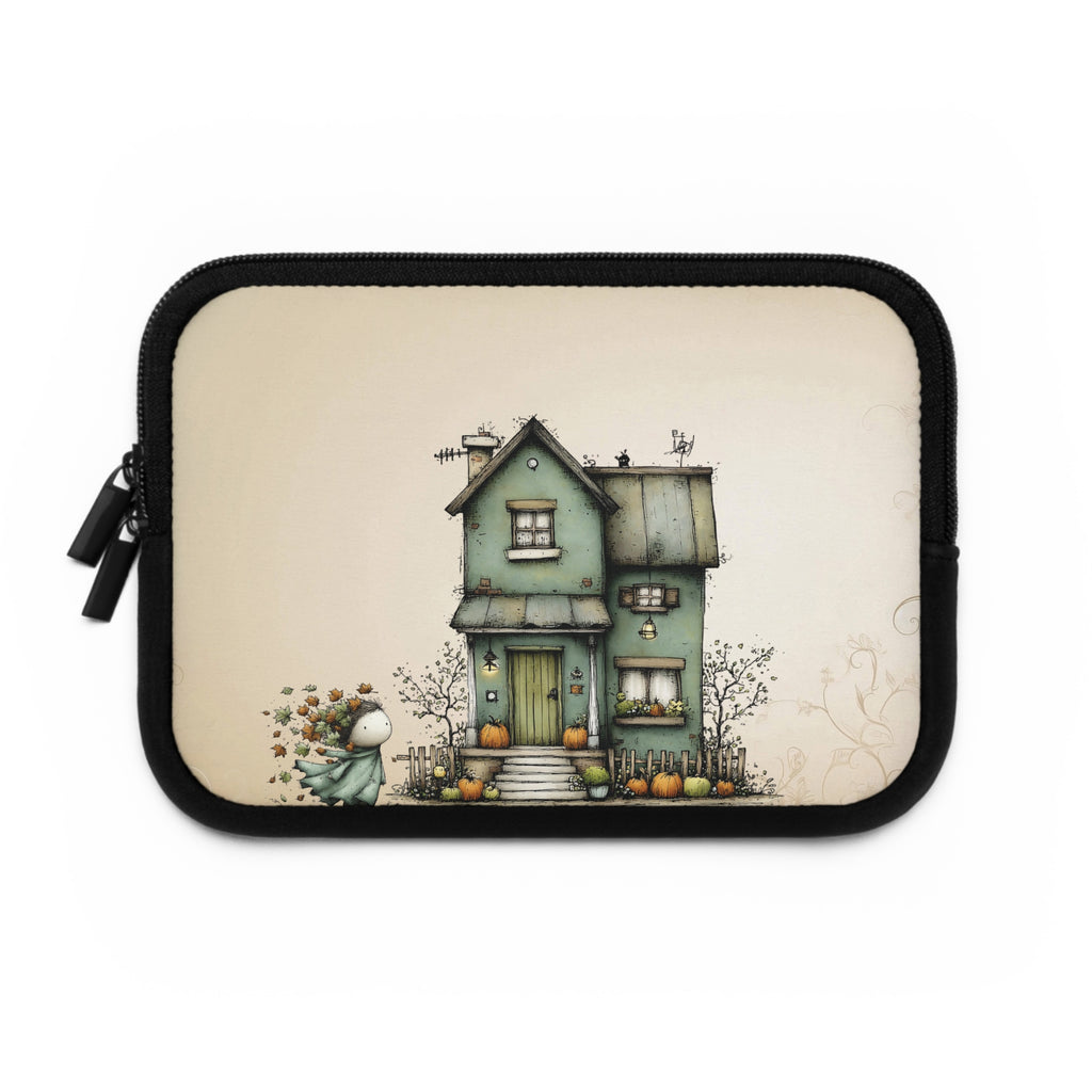 Autumn at Willow Cottage Laptop Sleeve