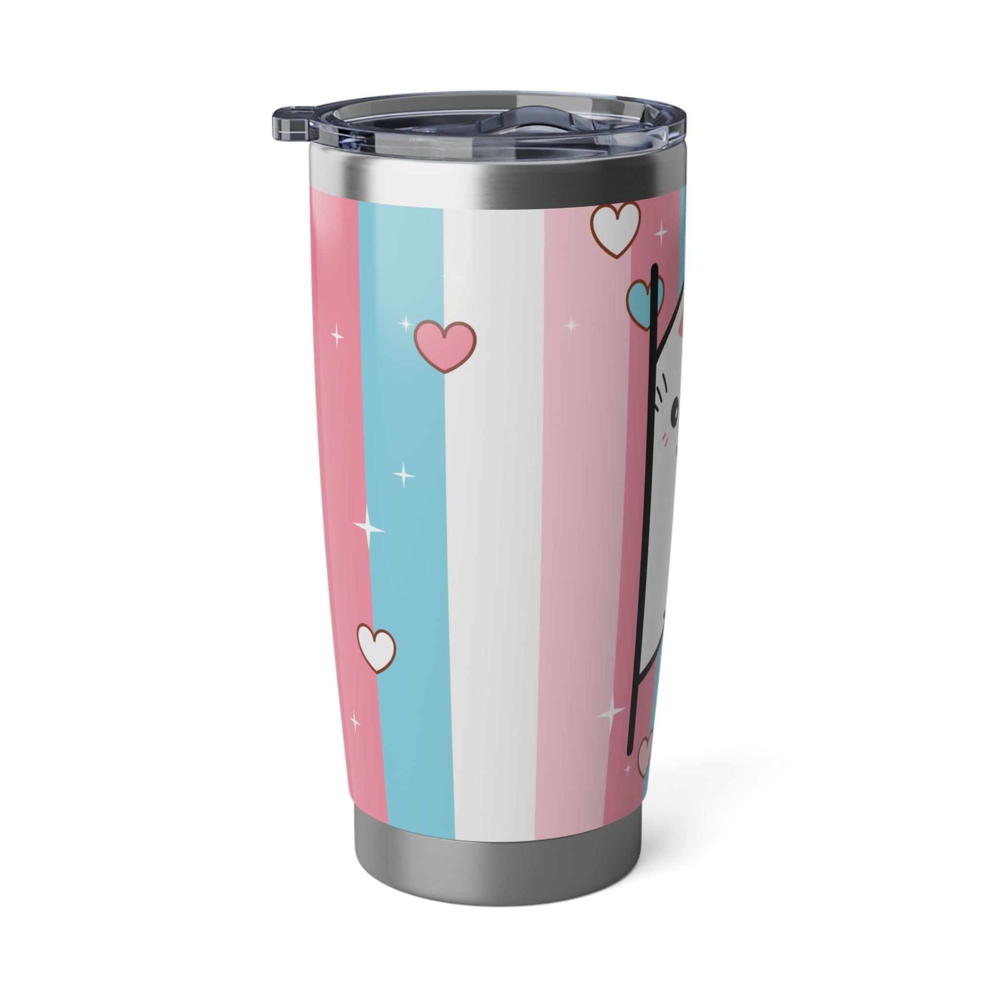 Peekaboo Kitty Travel Tumbler – Cute Cat Cup for Coffee & Tea Lovers (20oz)
