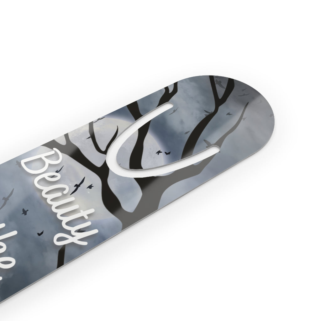 Bookmark, Beauty in the Dark, Night Owl Gift, Book Lover