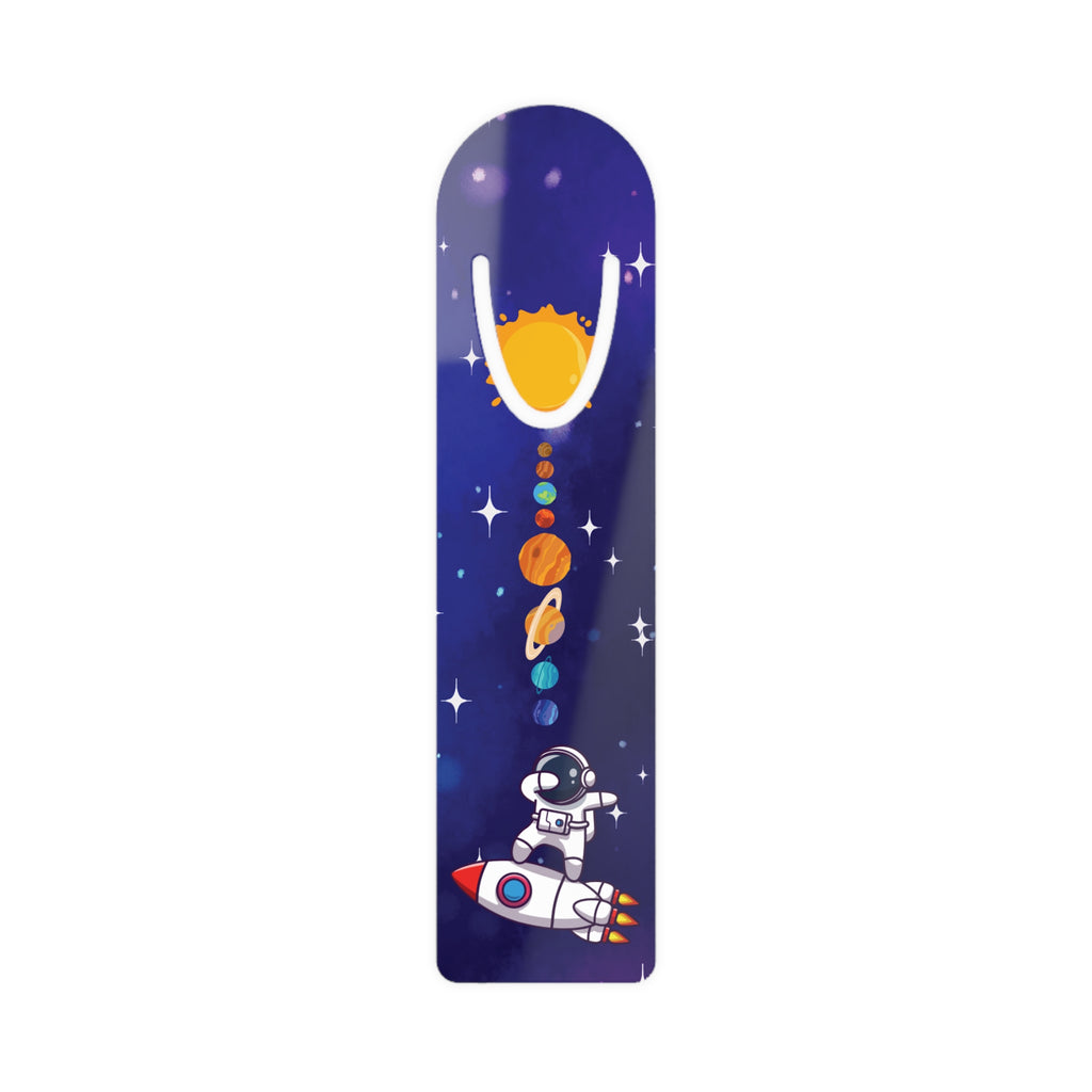 Bookmark - Reach for the Stars Bookmark, Galaxy Book Marker,