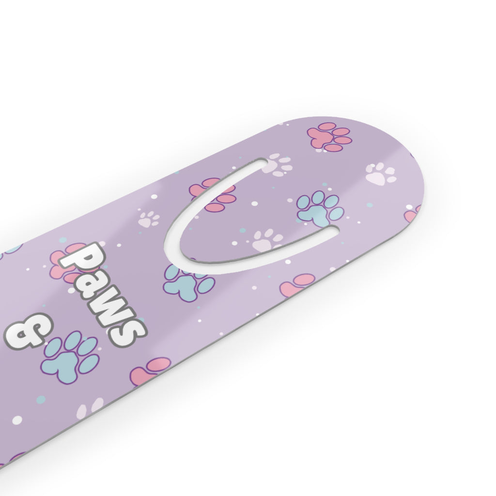 Bookmark, Paws and read design, Cat lover gift, Bookworm gift, Book lover gift, Reading gift, Cute bookmark