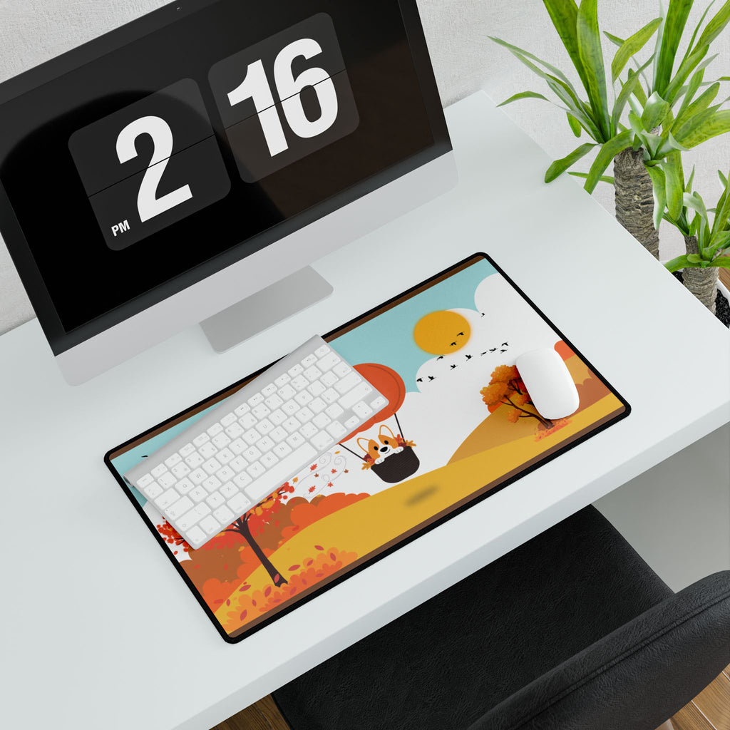 Desk Mat - Pumpkin Balloon Ride