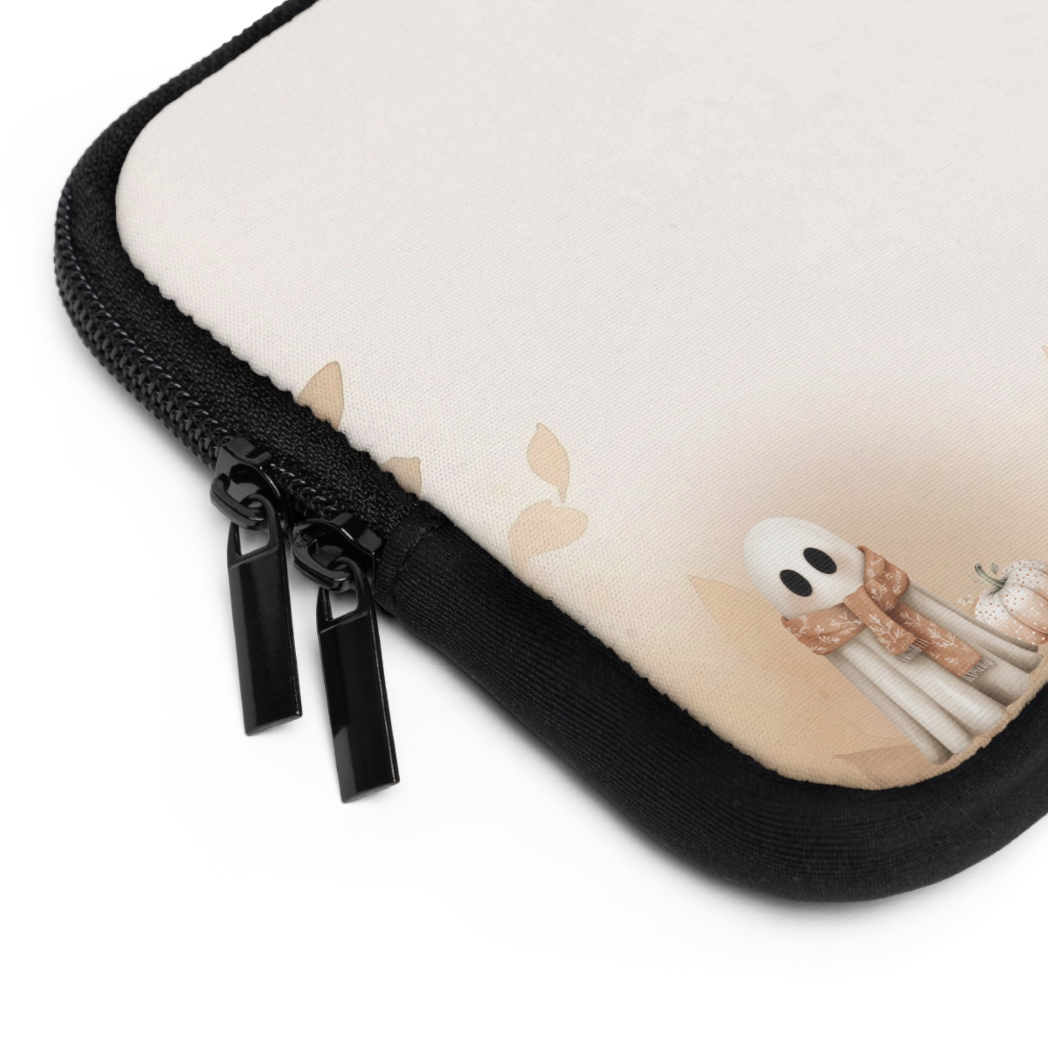 Laptop Sleeve, Sweet Autumn Cute Ghost Design
