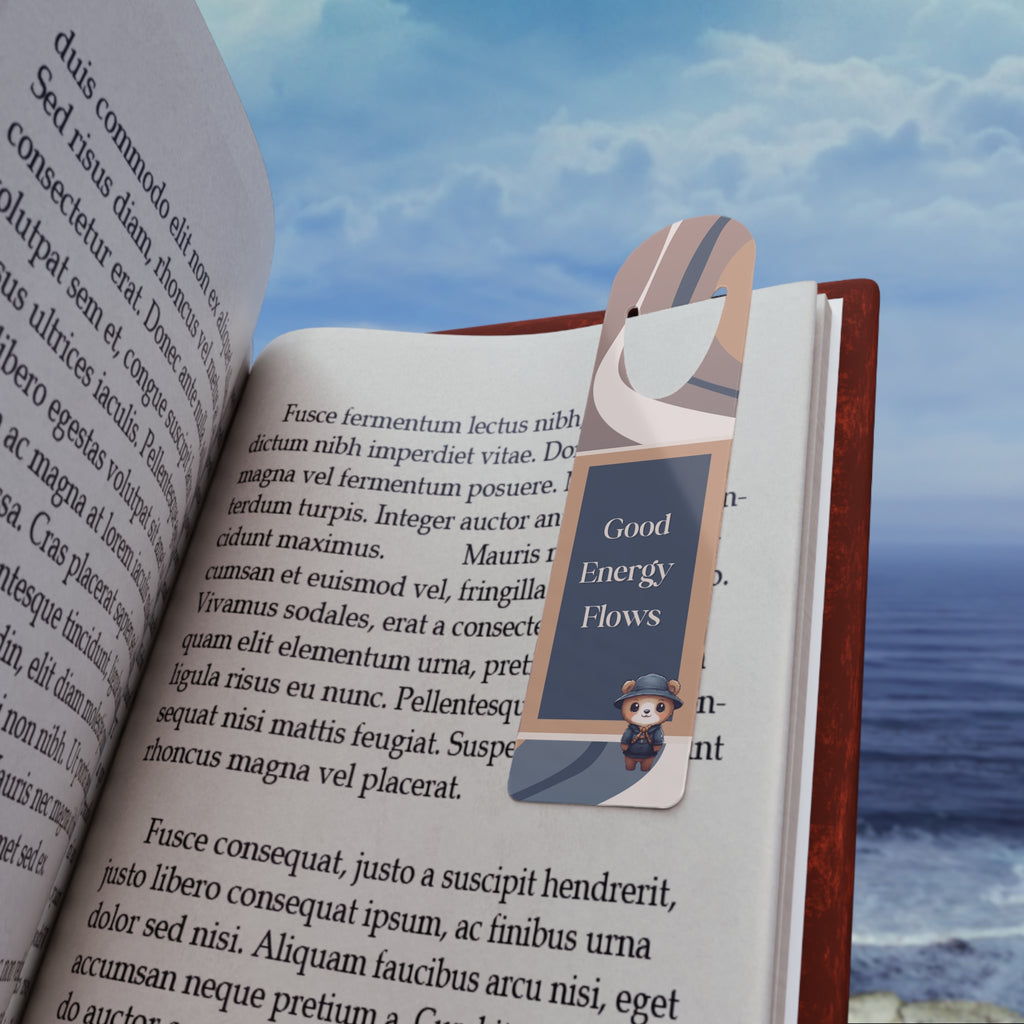 Bookmark, Positive Energy Flow, Inspirational Bookmark