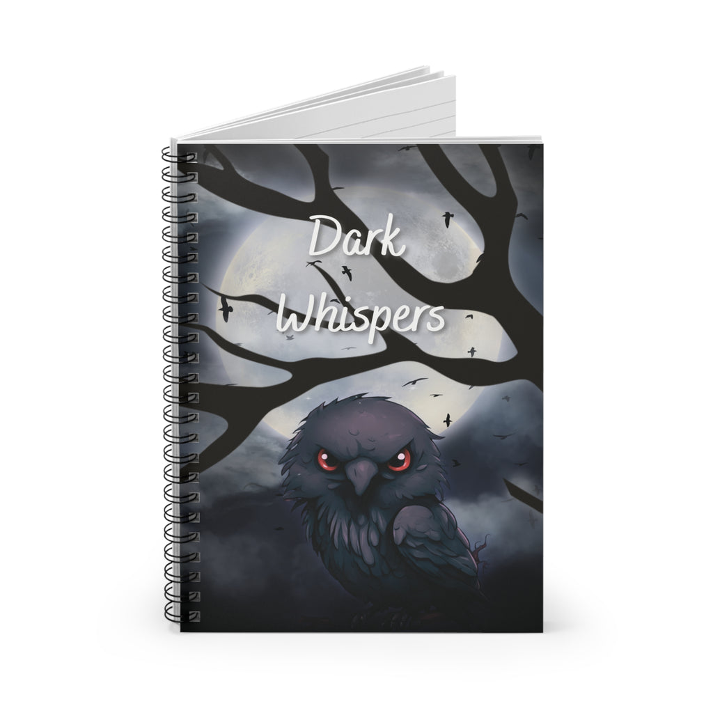 Raven Spiral Notebook - Ruled Line