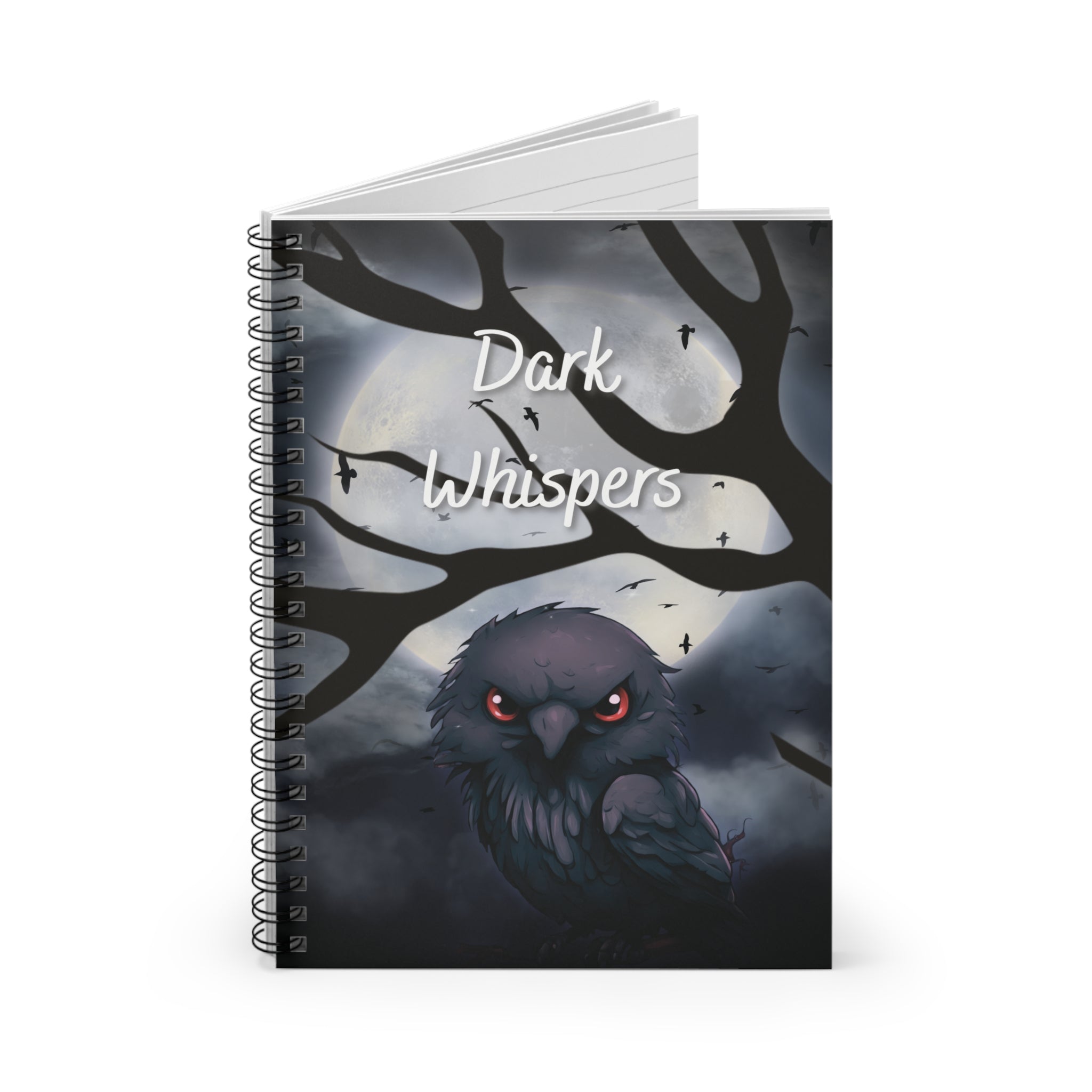 Raven Spiral Notebook - Ruled Line