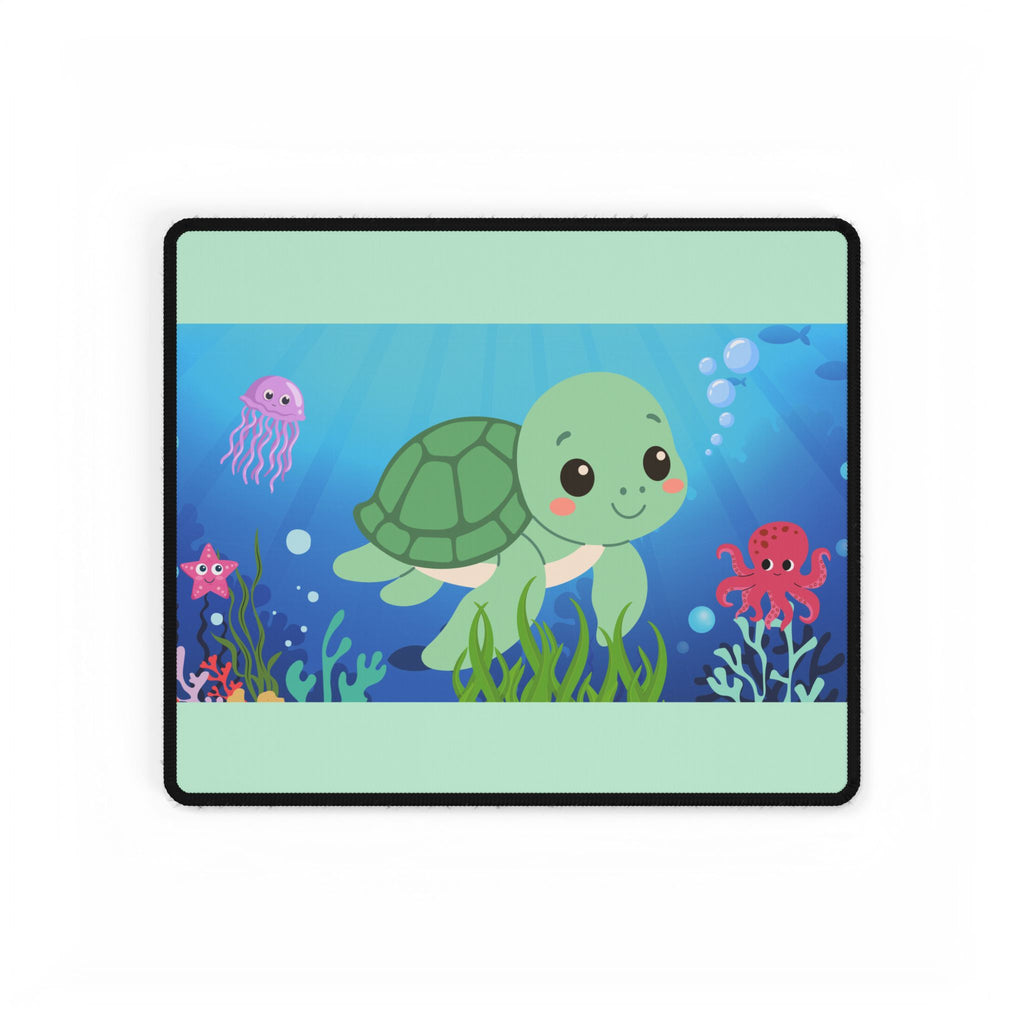 Desk Mats - Cute Sea Turtle & Ocean Friends