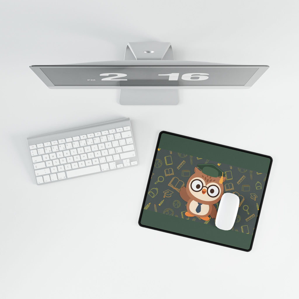 Desk Mats - Wise Owl Teacher Cozy Classroom Decor, Back to School Gift for Educators, Office Desk Accessories, Teacher Appreciation Gift,
