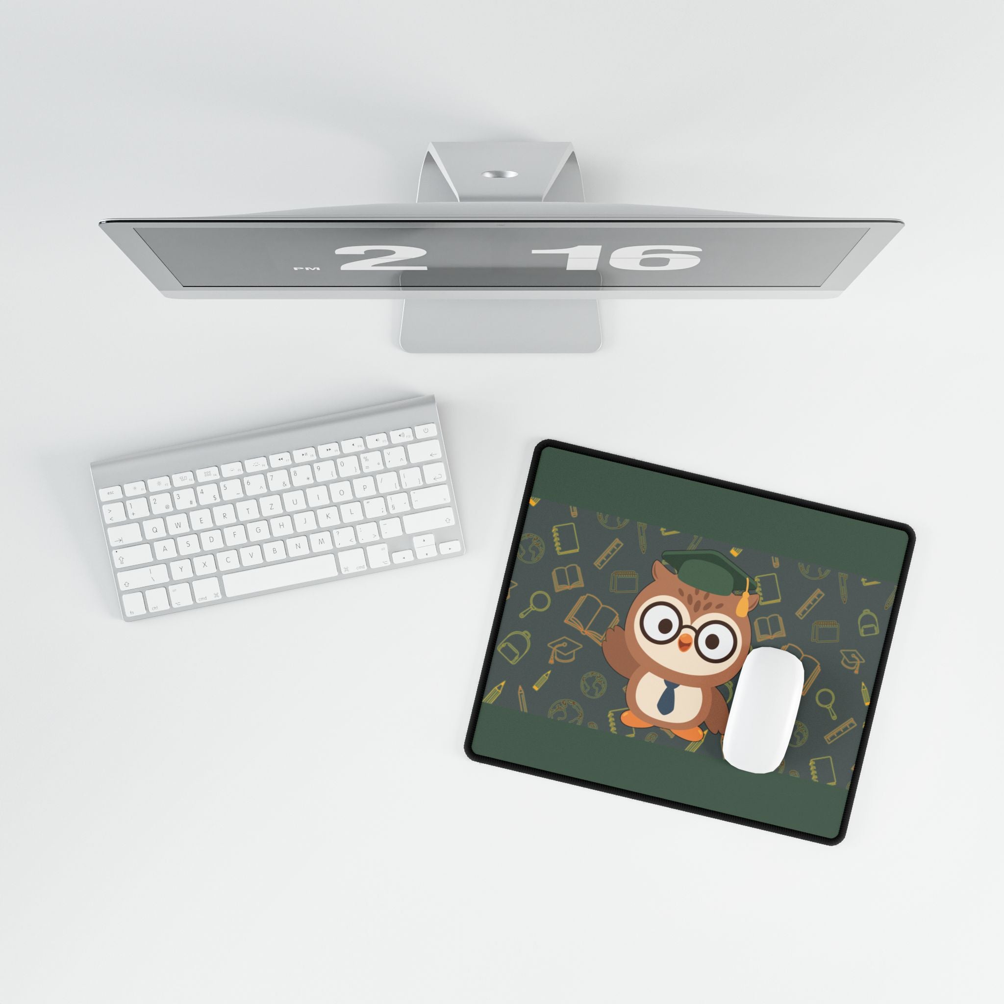 Desk Mats - Wise Owl Teacher Cozy Classroom Decor, Back to School Gift for Educators, Office Desk Accessories, Teacher Appreciation Gift,