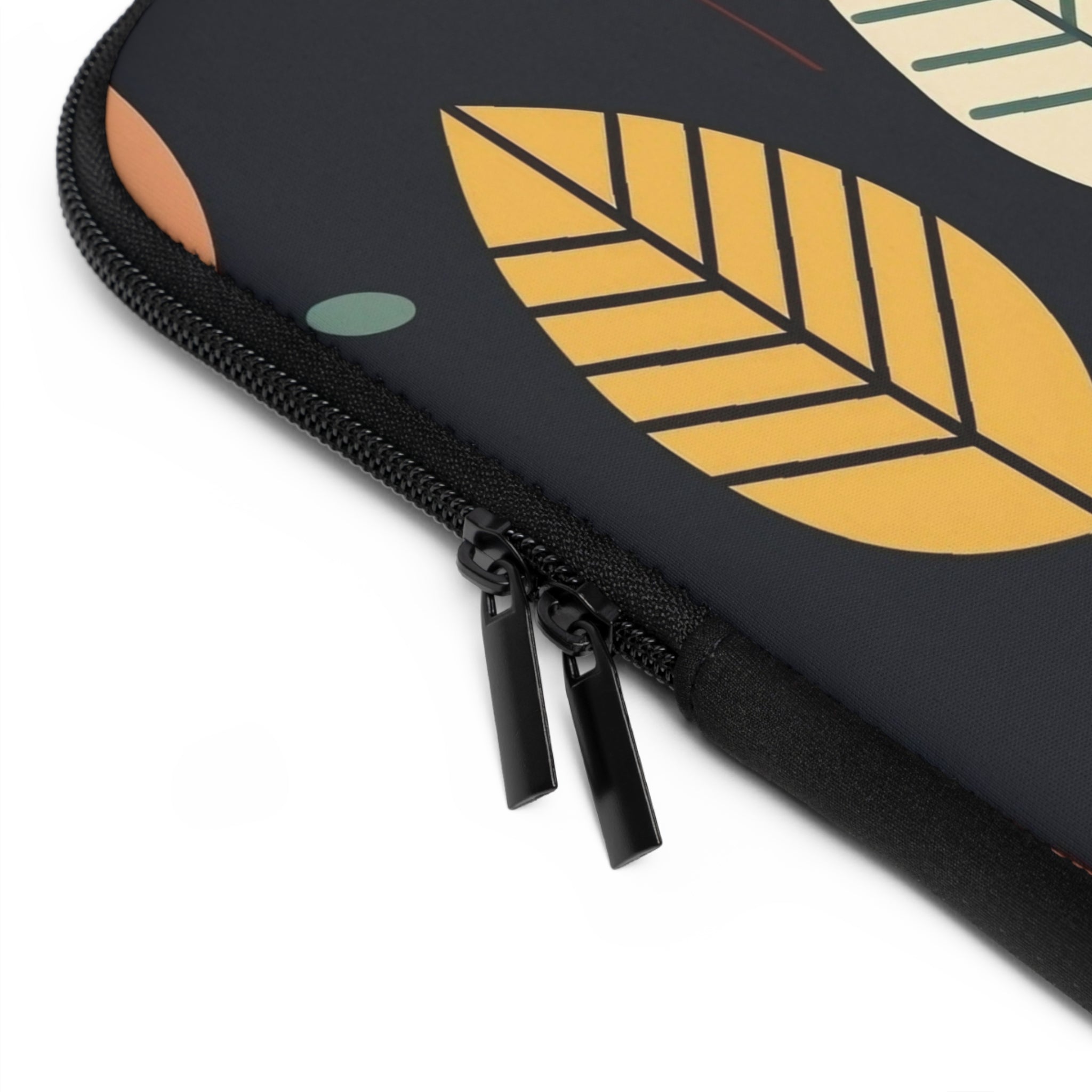 Laptop Sleeve with Autumn Leaves Design