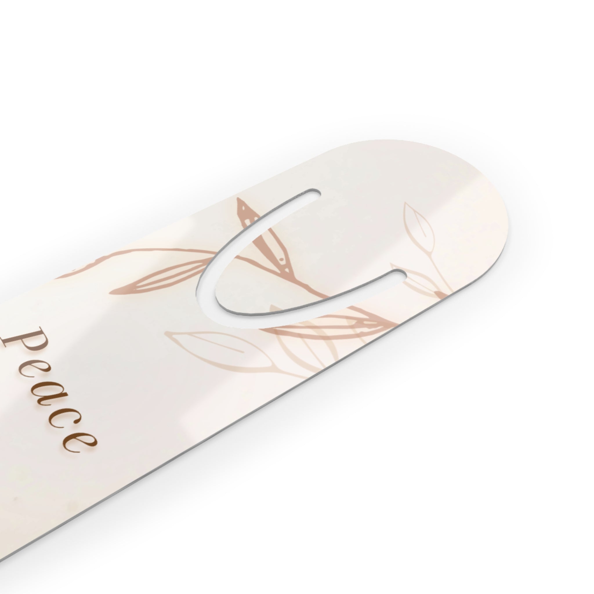 Bookmark, Peace in pages, autumn ghost.