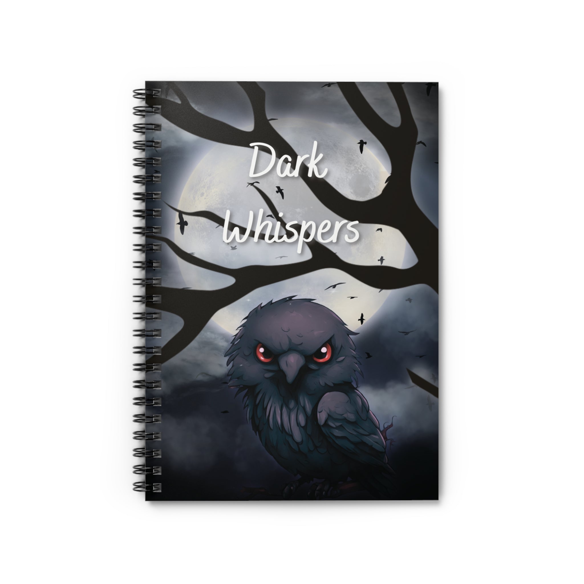Raven Spiral Notebook - Ruled Line