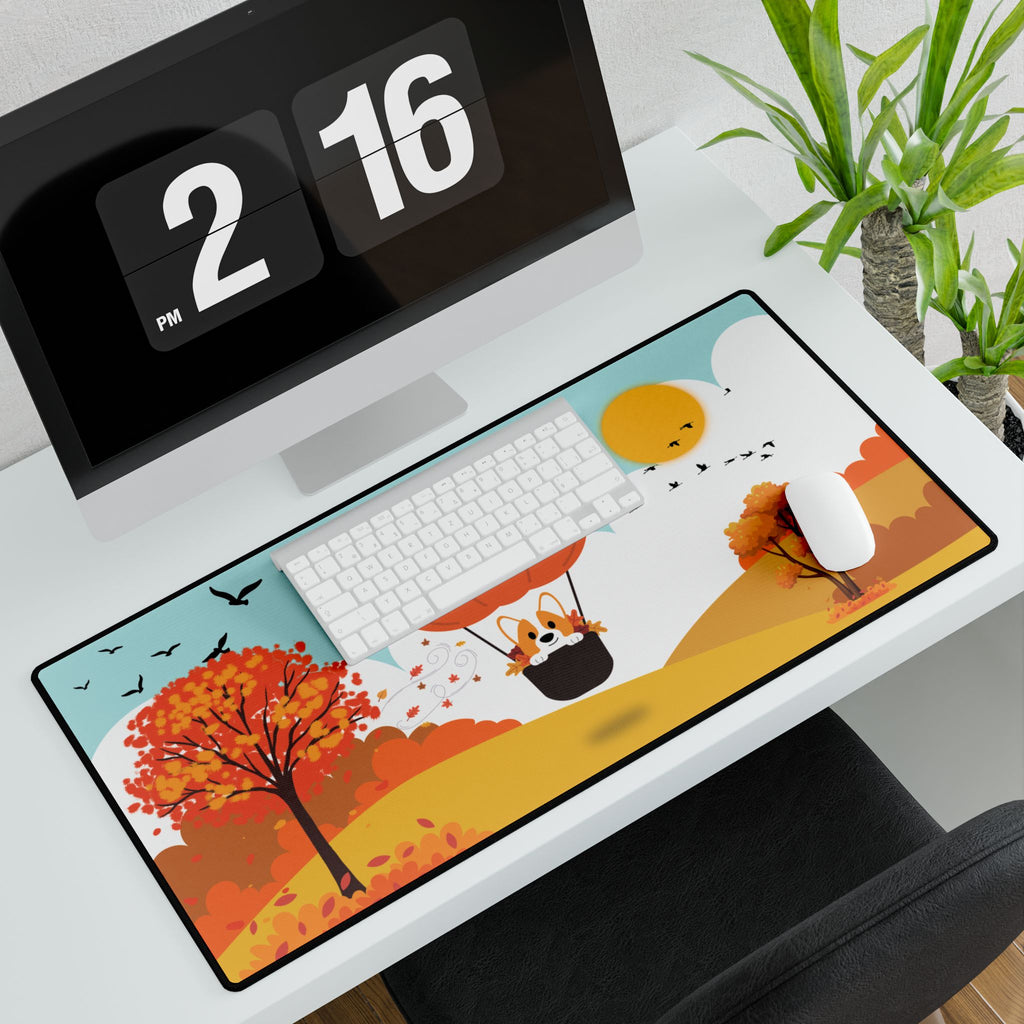 Desk Mat - Pumpkin Balloon Ride