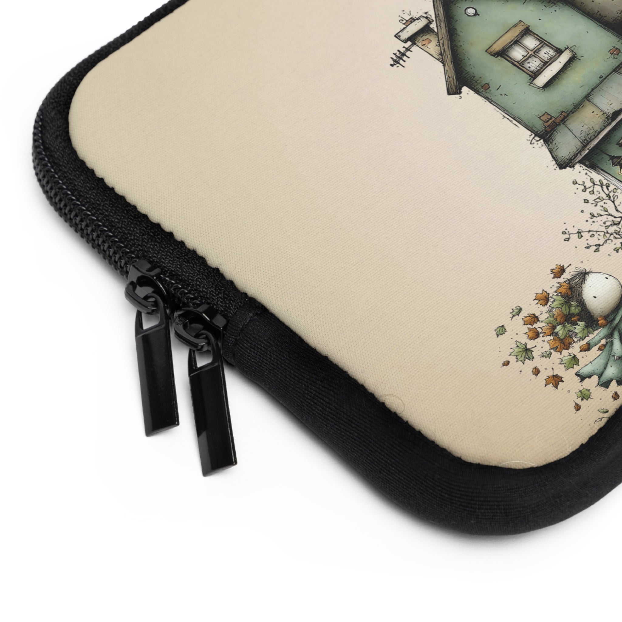 Autumn at Willow Cottage Laptop Sleeve