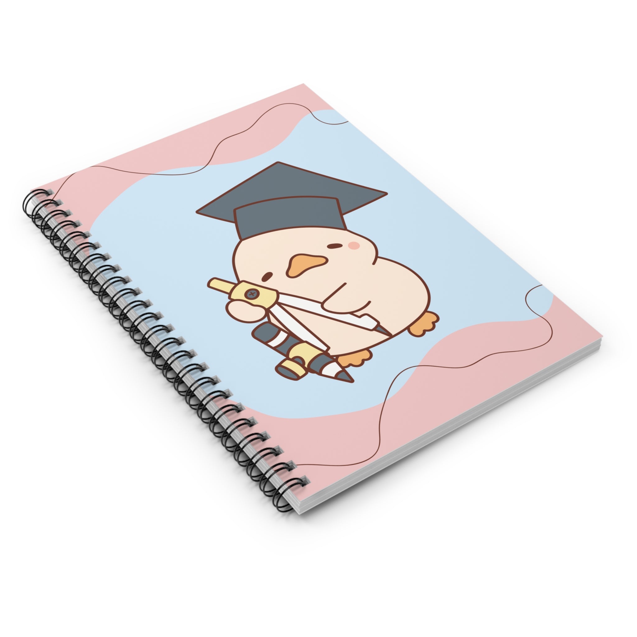 Spiral Notebook - Study Shine Ruled Line