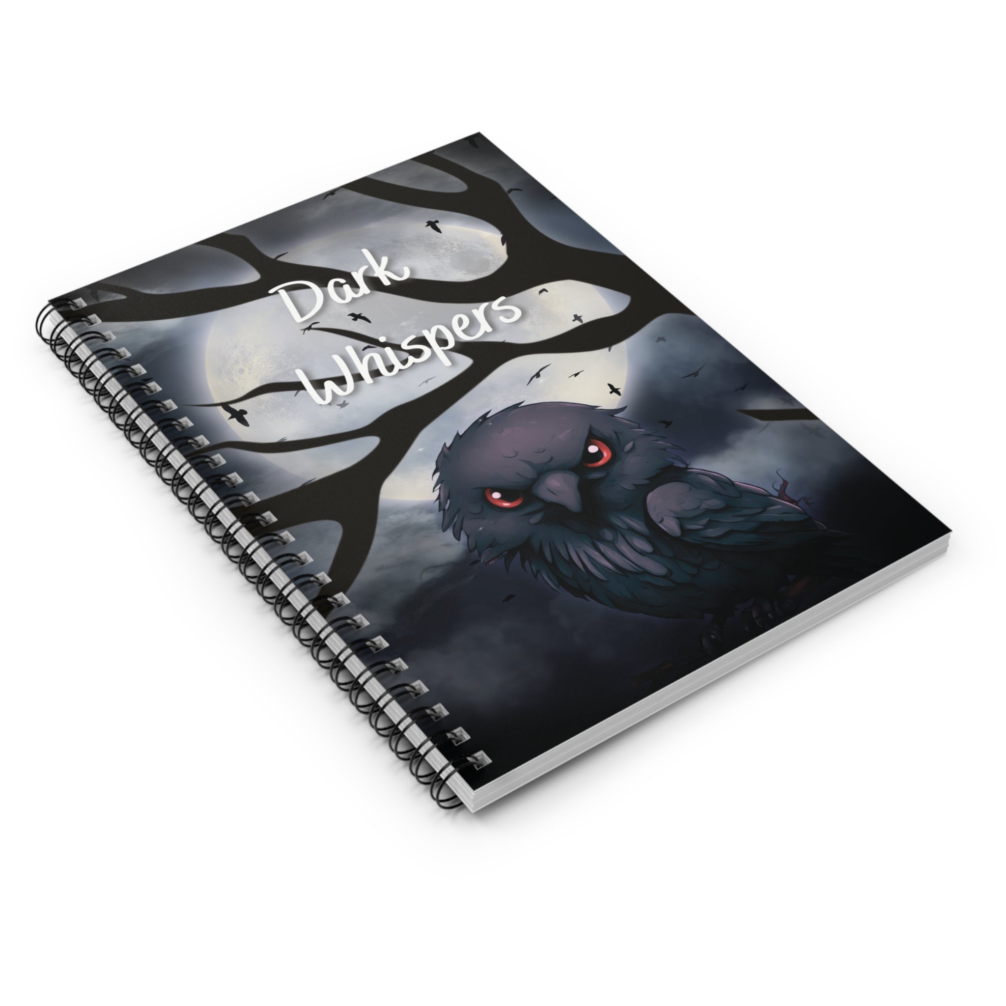 Raven Spiral Notebook - Ruled Line