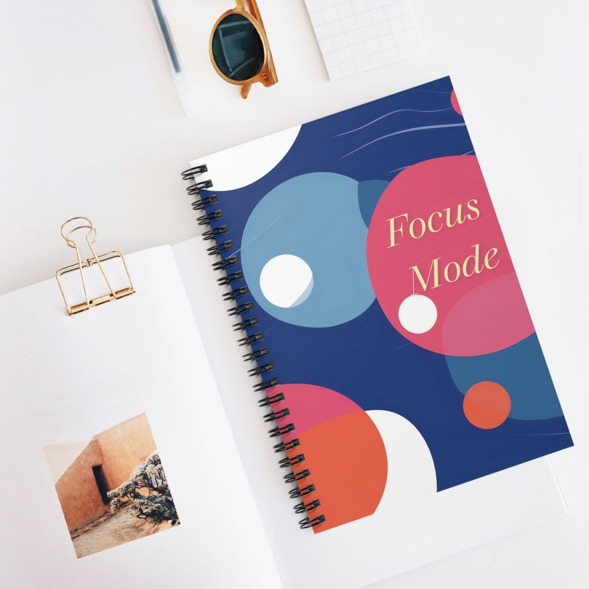 Spiral Notebook - Focus Mode Ruled Line