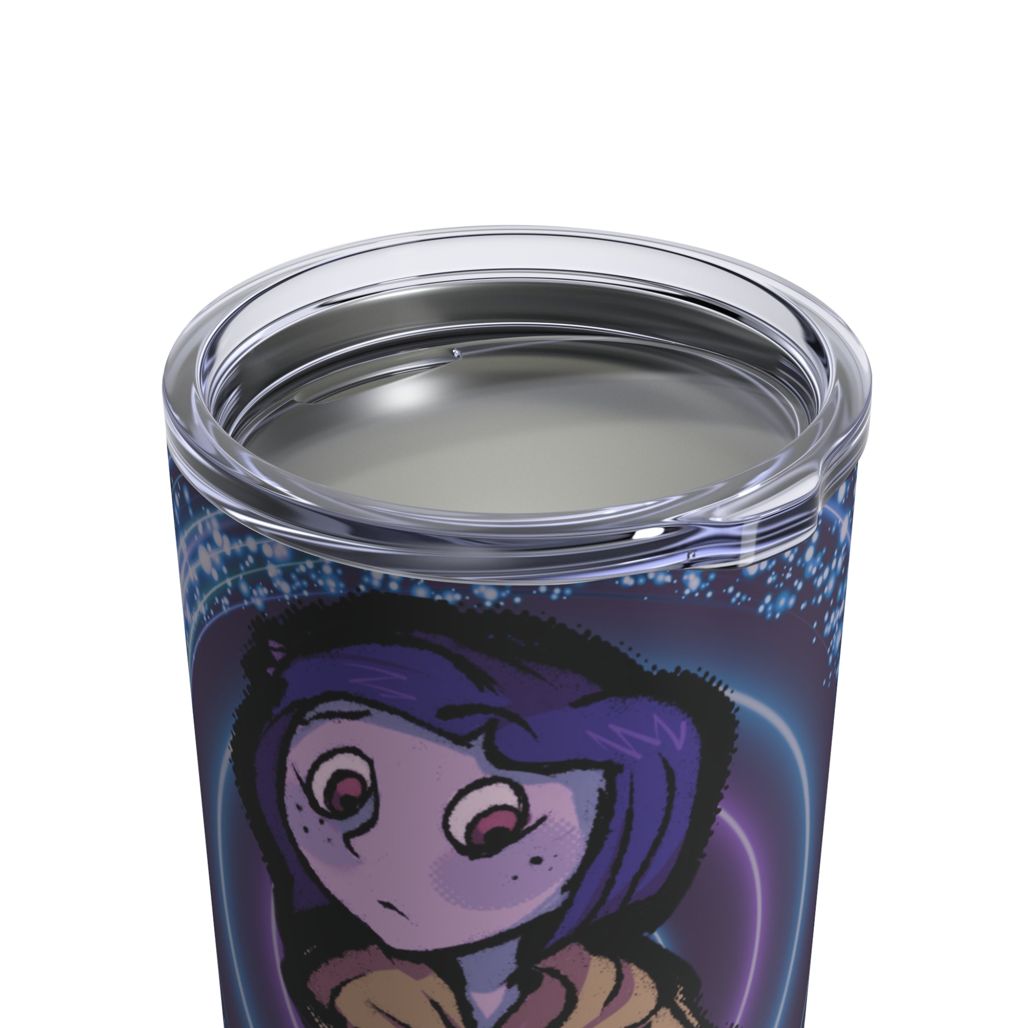 Tumbler 10oz Coraline-Inspired Mug - Unique Drinkware for Fans of the Spooky and Eccentric