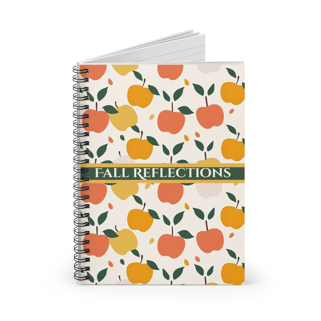 Spiral Notebook - Fall Reflection Ruled Line Journal
