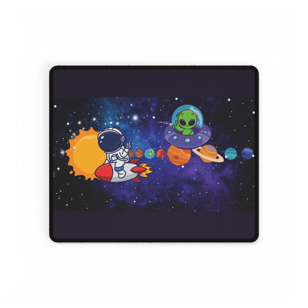 Desk Mats - Astronaut & Alien Space Adventure Solar System