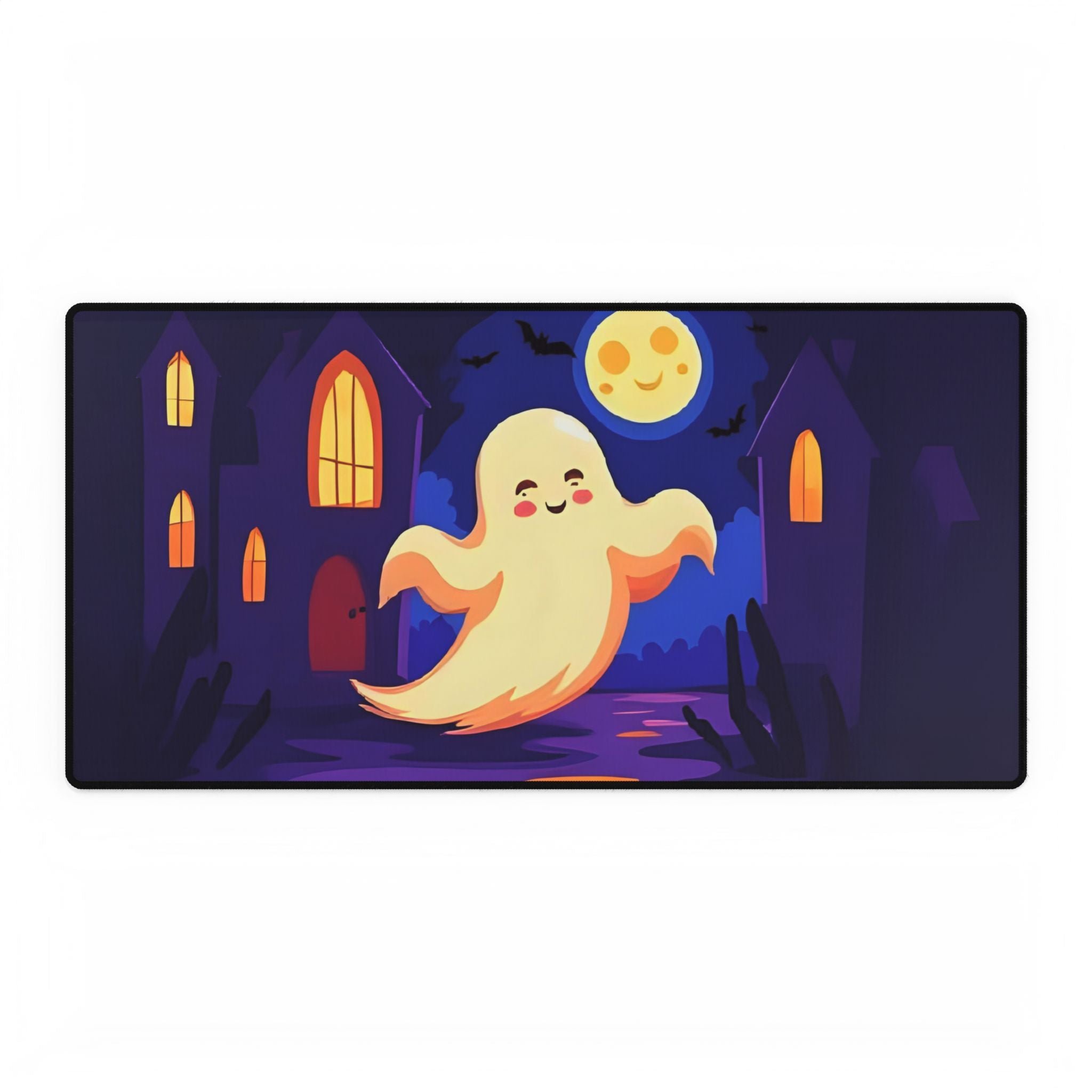 Desk Mat - Friendly Ghost Halloween Decor Gifts